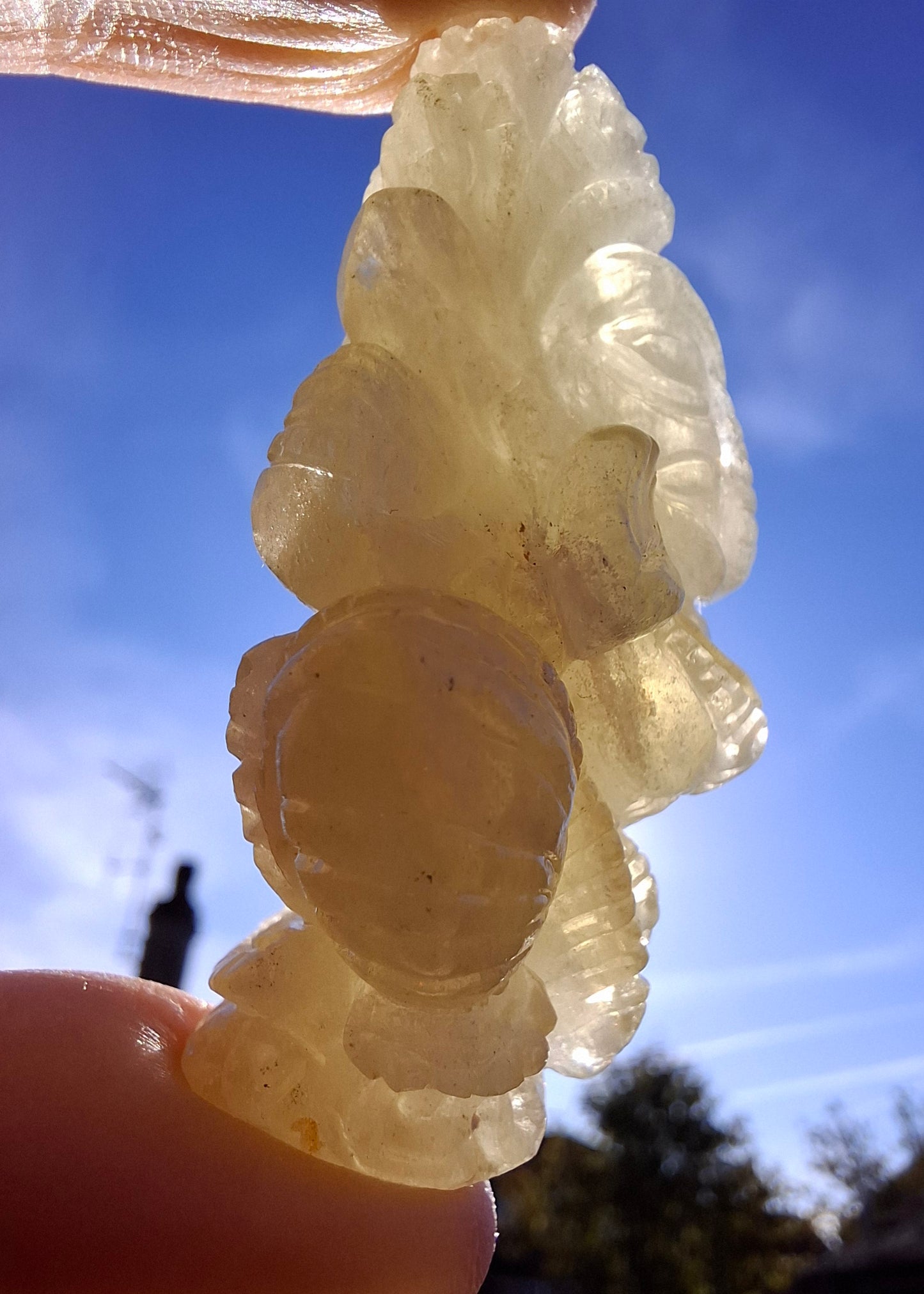 Libyan Desert Glass GANESHA craving, 31.21g, Tektite (Ref: Ganesha2)
