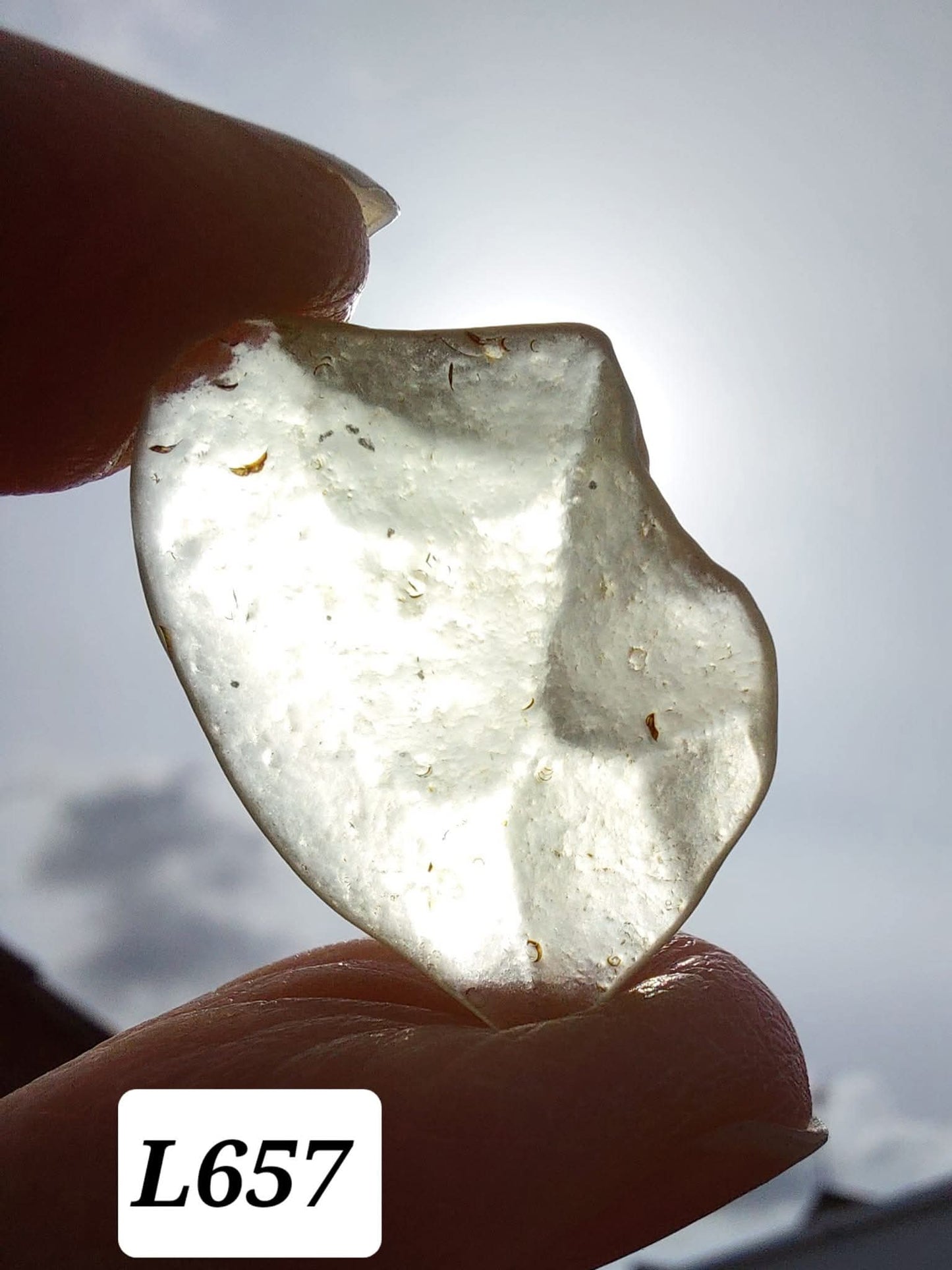 Libyan Desert Glass Piece, 3.77g, Tektite