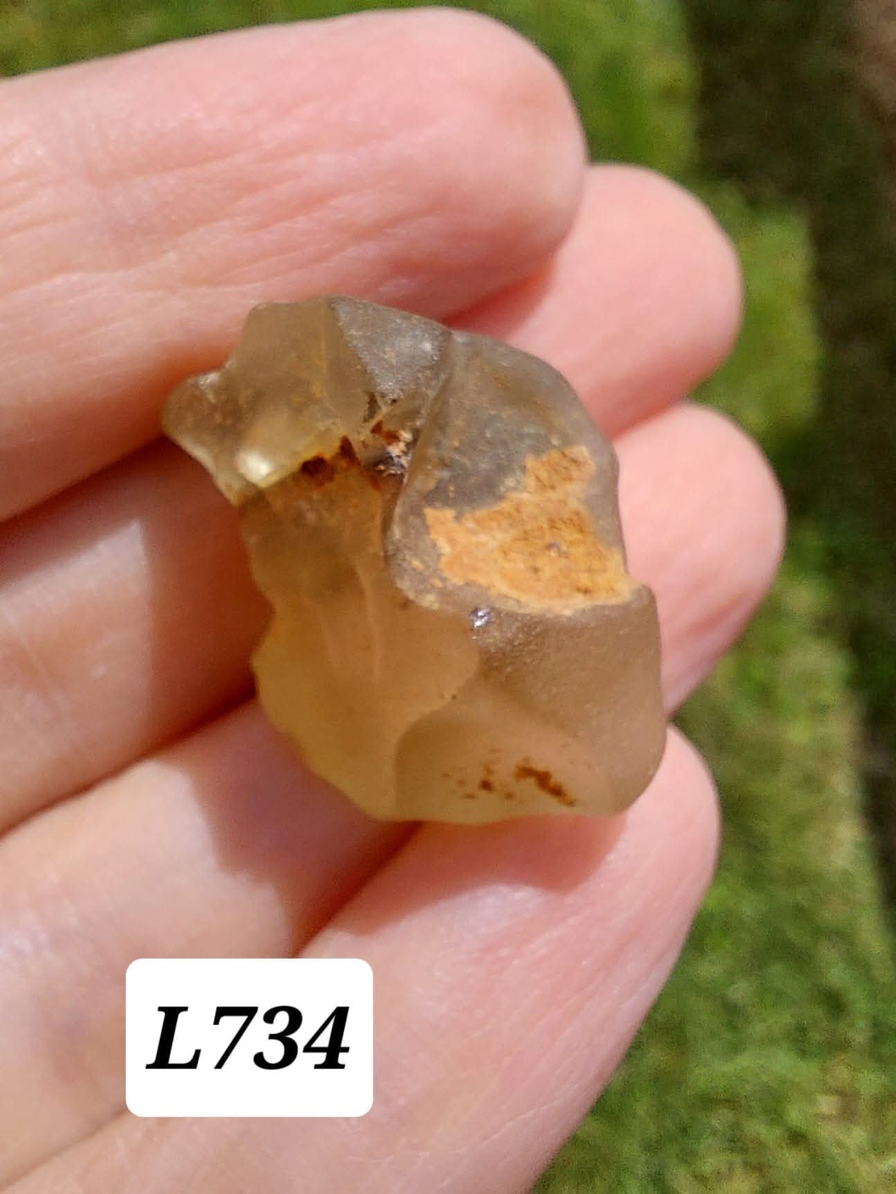 Libyan Desert Glass Piece, 6.97g, Tektite