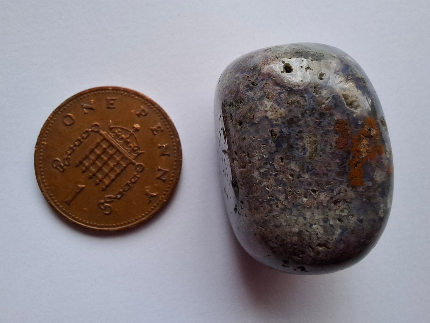 Ocean Jasper, Tumble Stone, Crystal (Ref: T205)