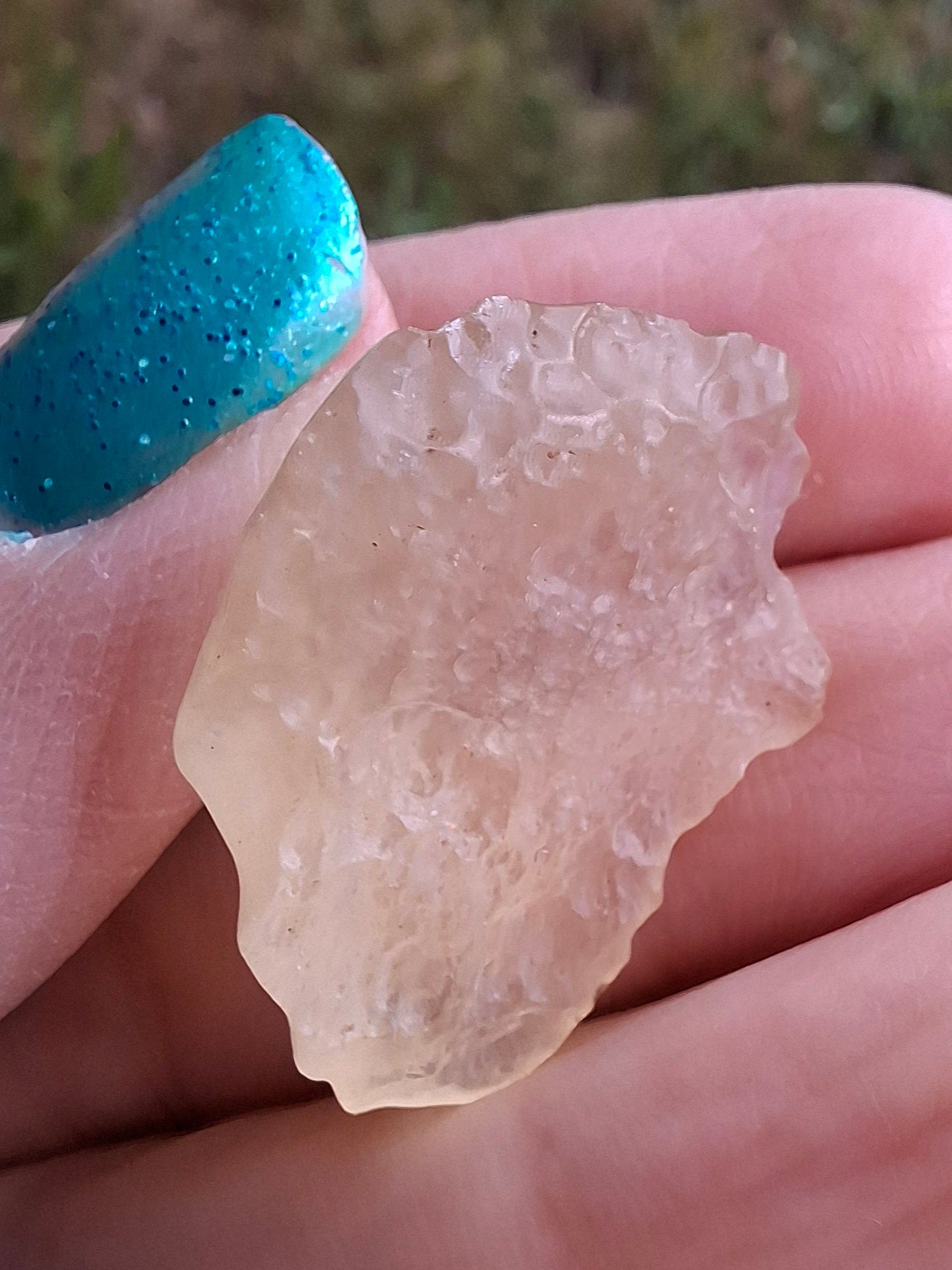 Libyan Desert Glass Piece, 5.70g, Tektite