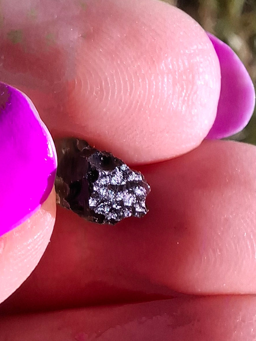 Moldavite small Piece, 0.40g, Tektite (Ref: 1458)