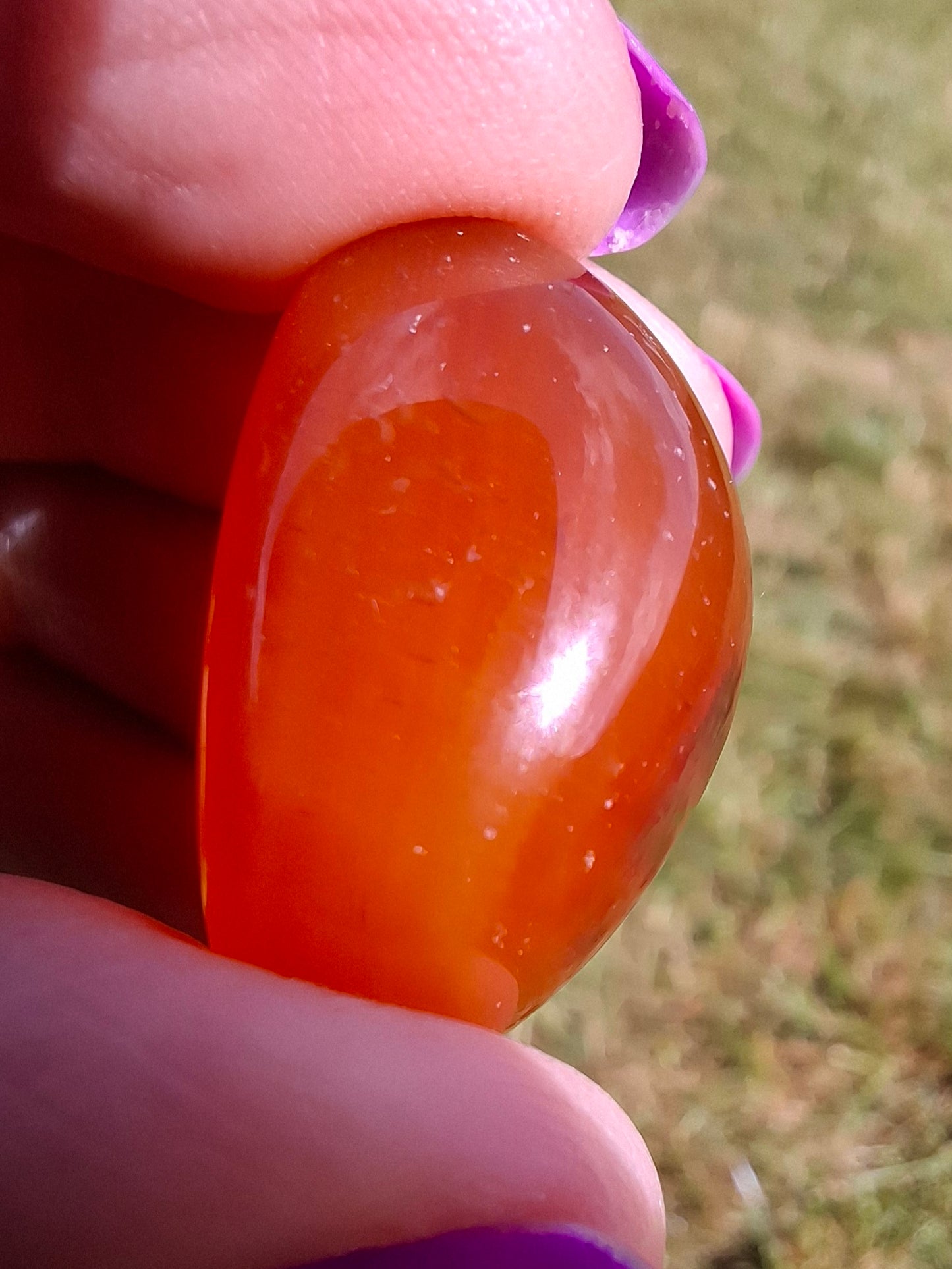 Carnelian, Tumble Stone, Crystal (Ref: T68)