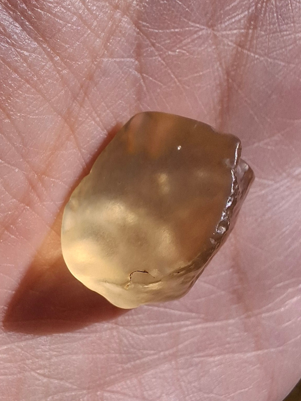 Libyan Desert Glass Piece, 4.53g, Tektite