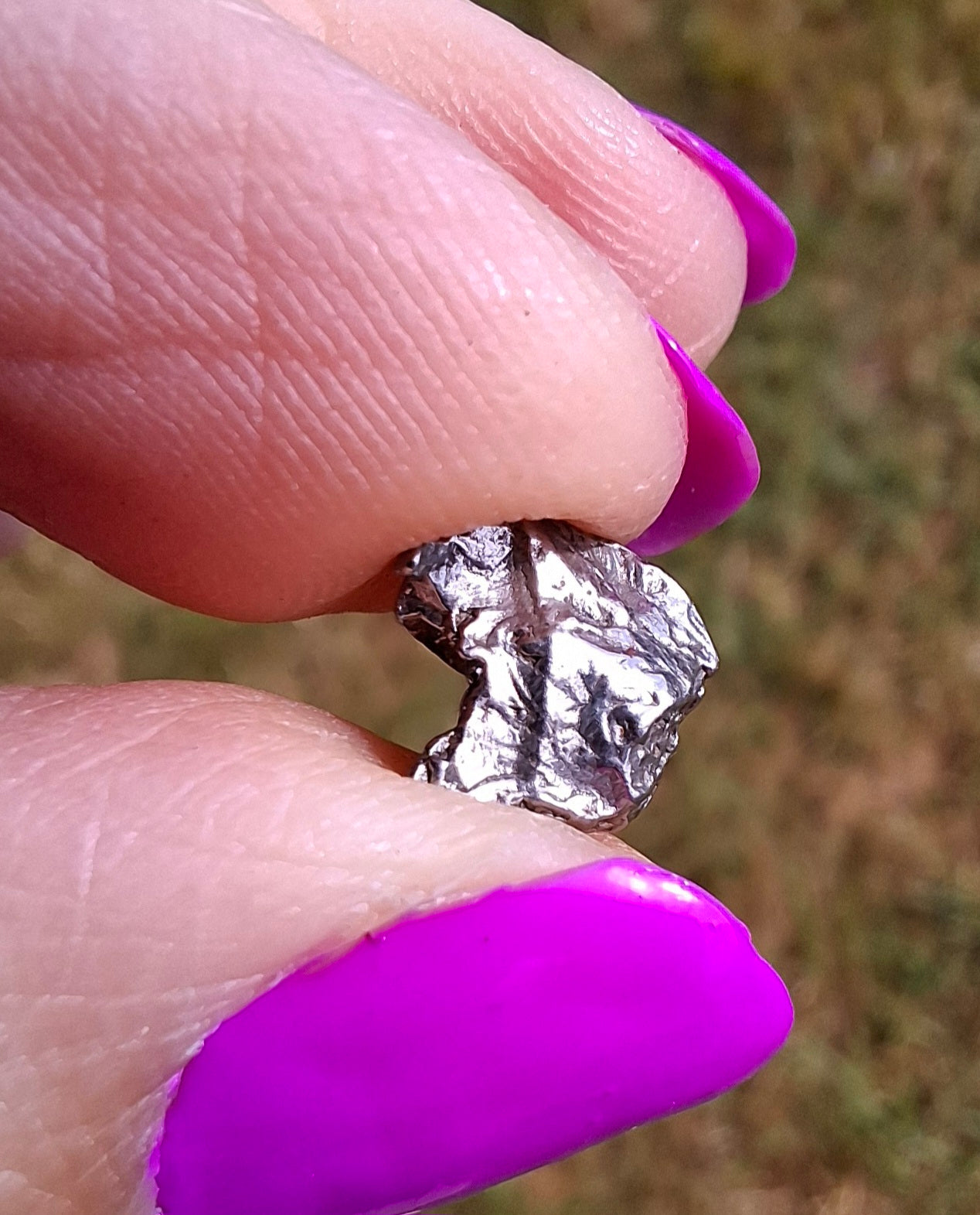 Campo del Cielo, 1.11g, Nickel Iron Meteorite (Ref: C15)
