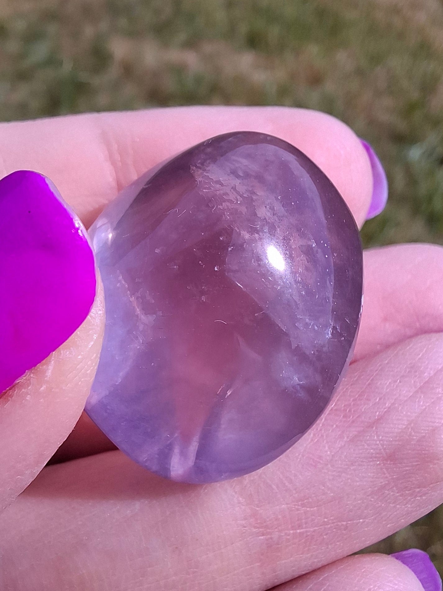 Fluorite, Tumble Stone, Crystal (Ref: T52)