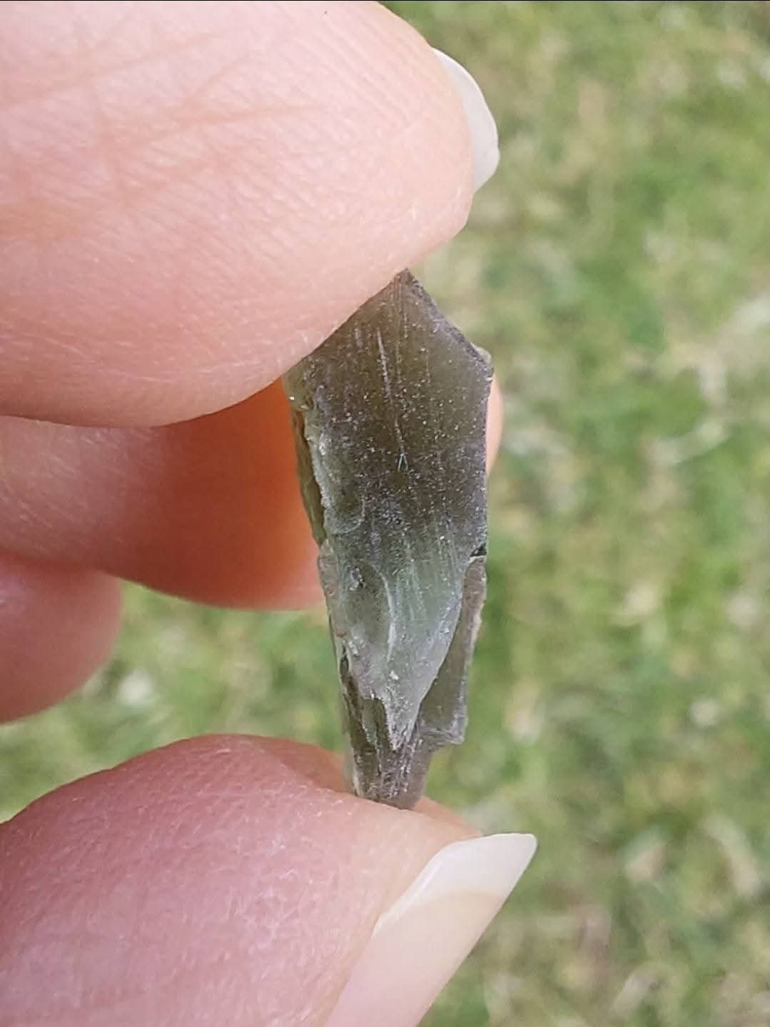 Moldavite Piece, 1.05g, Tektite (Ref: E182)
