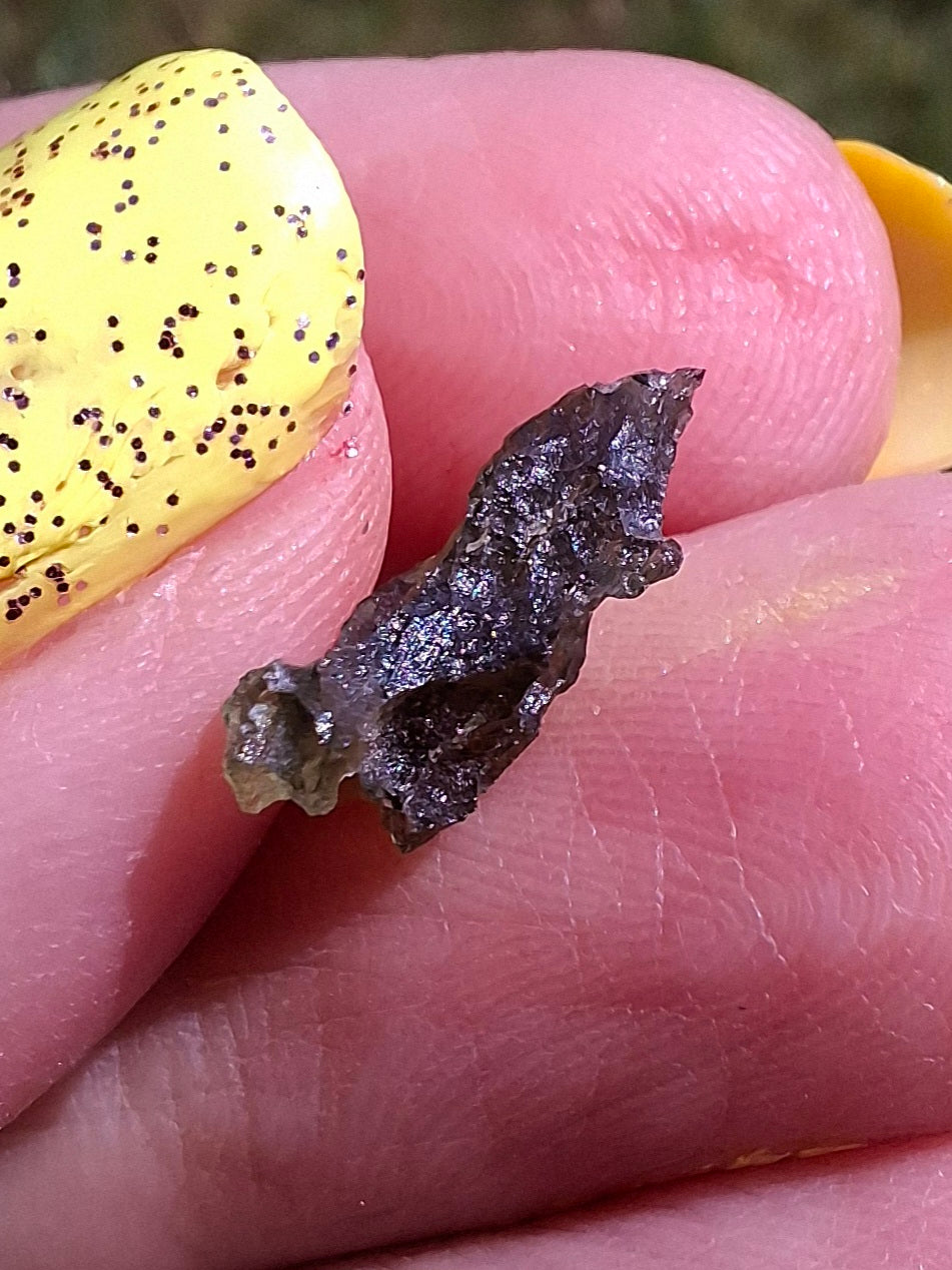 Moldavite small Piece, 0.34g, Tektite (Ref: 1476)