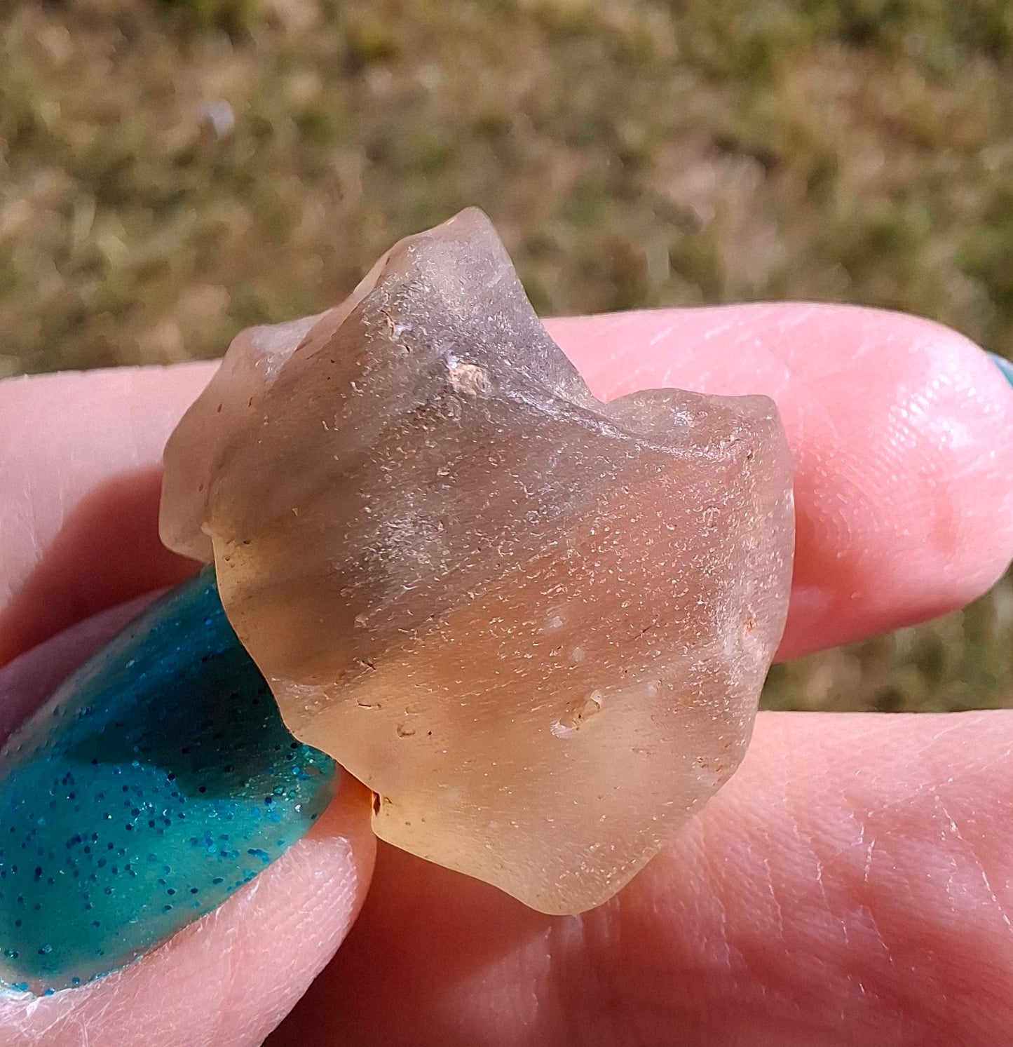 Libyan Desert Glass Piece, 6.97g, Tektite