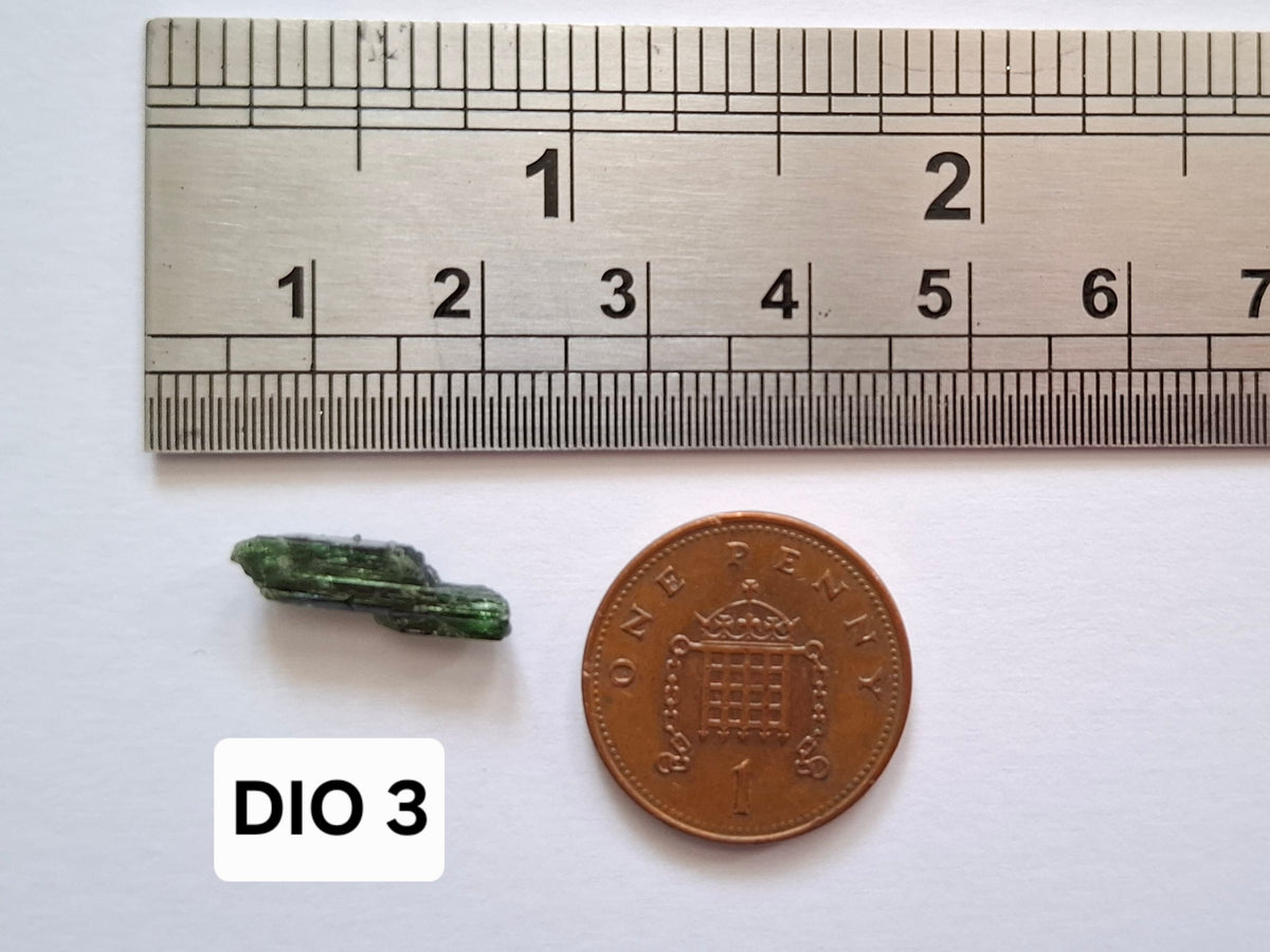 Diopside, 0.57g, Crystal (Ref: DIO3)