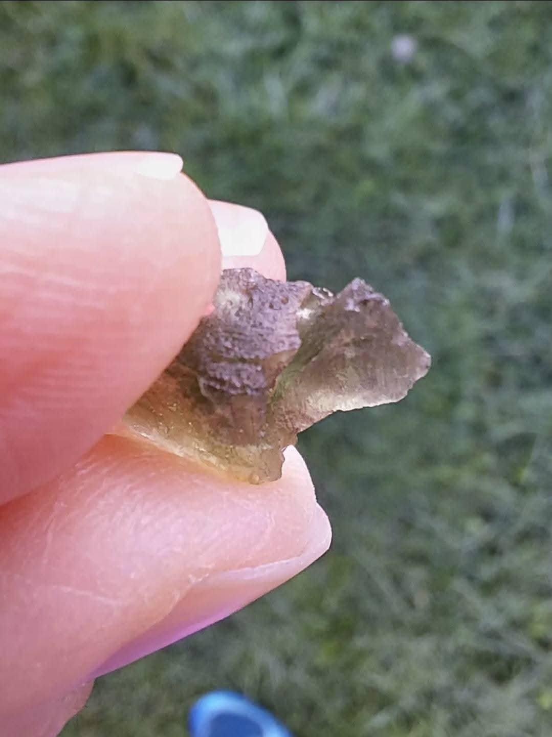 Moldavite Piece, 0.58g, Tektite (Ref: 941)