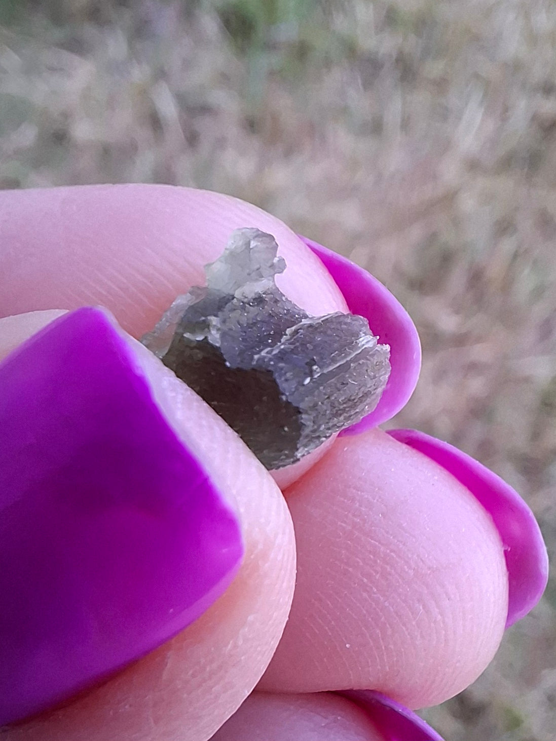 Moldavite Piece, 0.53g, Tektite (Ref: 1446)