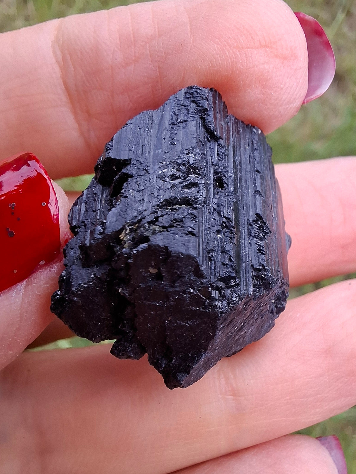 Black Tourmaline RAW, 11.70g, Crystal (Ref: RBT6)