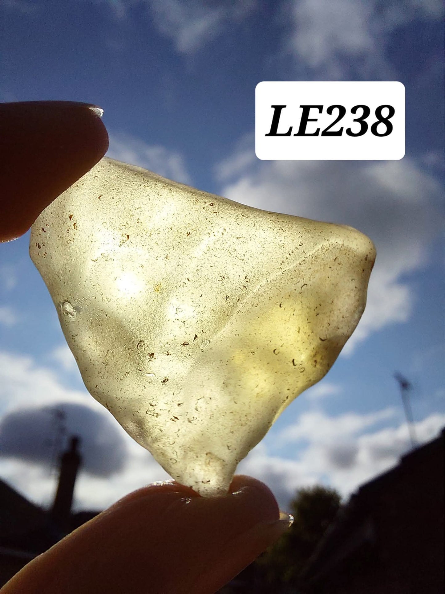 Libyan Desert Glass Piece, 29.87g, Tektite (Ref: LE238)