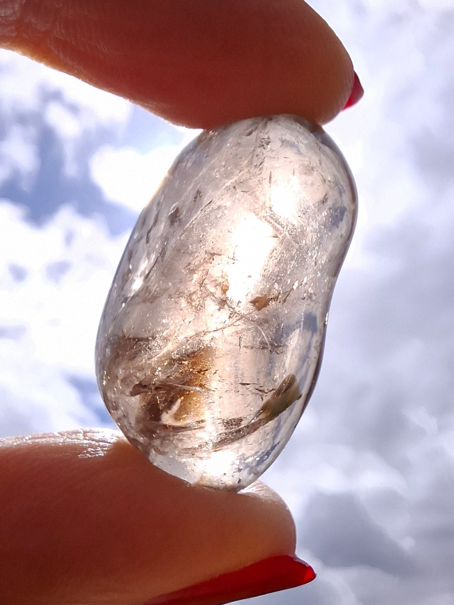 Smoky Quartz, Tumble Stone, Crystal (Ref: T104)