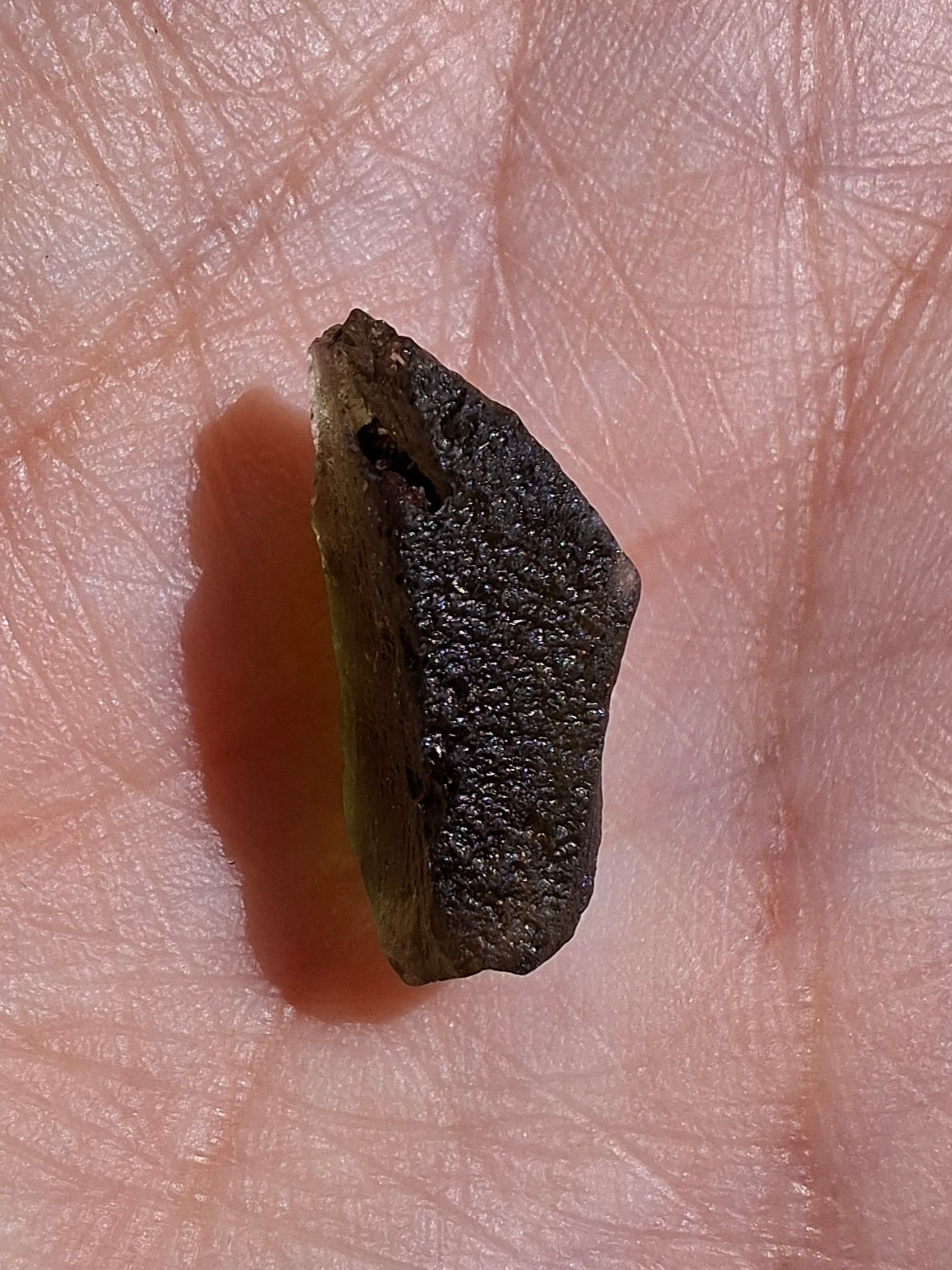 Moldavite Piece, 1.03g, Tektite (Ref: 1416)