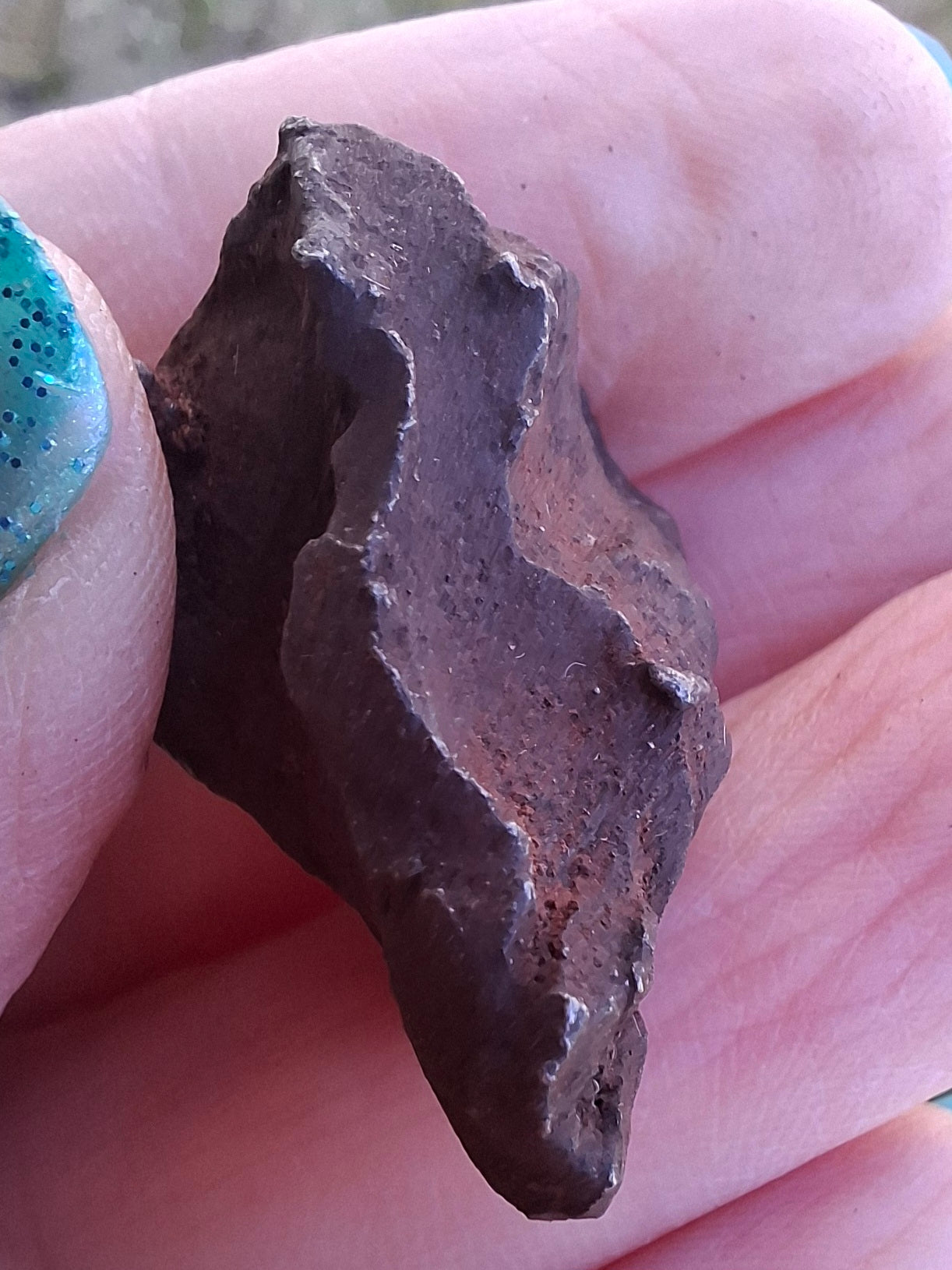 Gebel Kamil Iron Meteorite, 25.42g (Ref: K38)