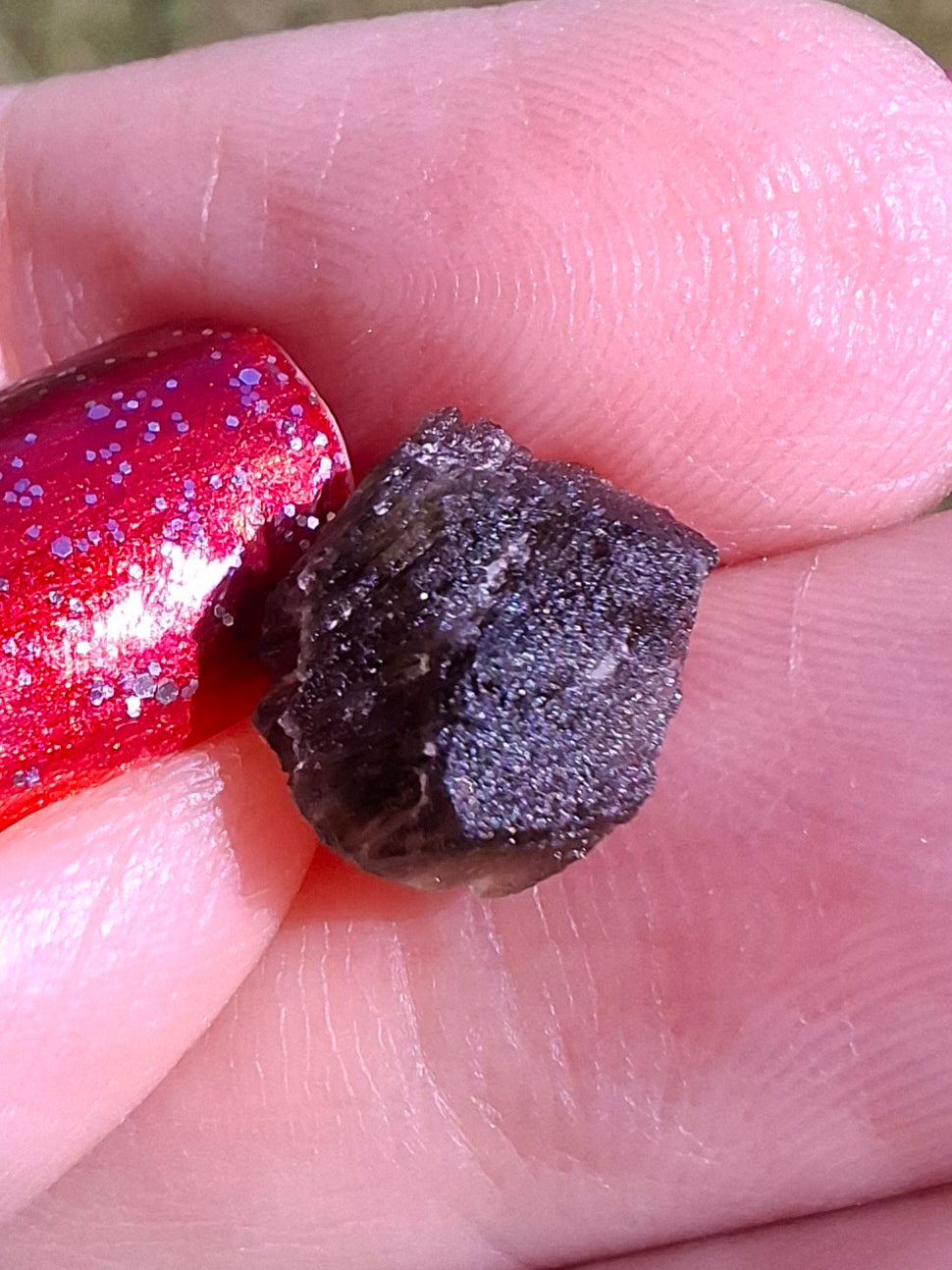 Moldavite Piece, 0.59g, Tektite (Ref: 1472)