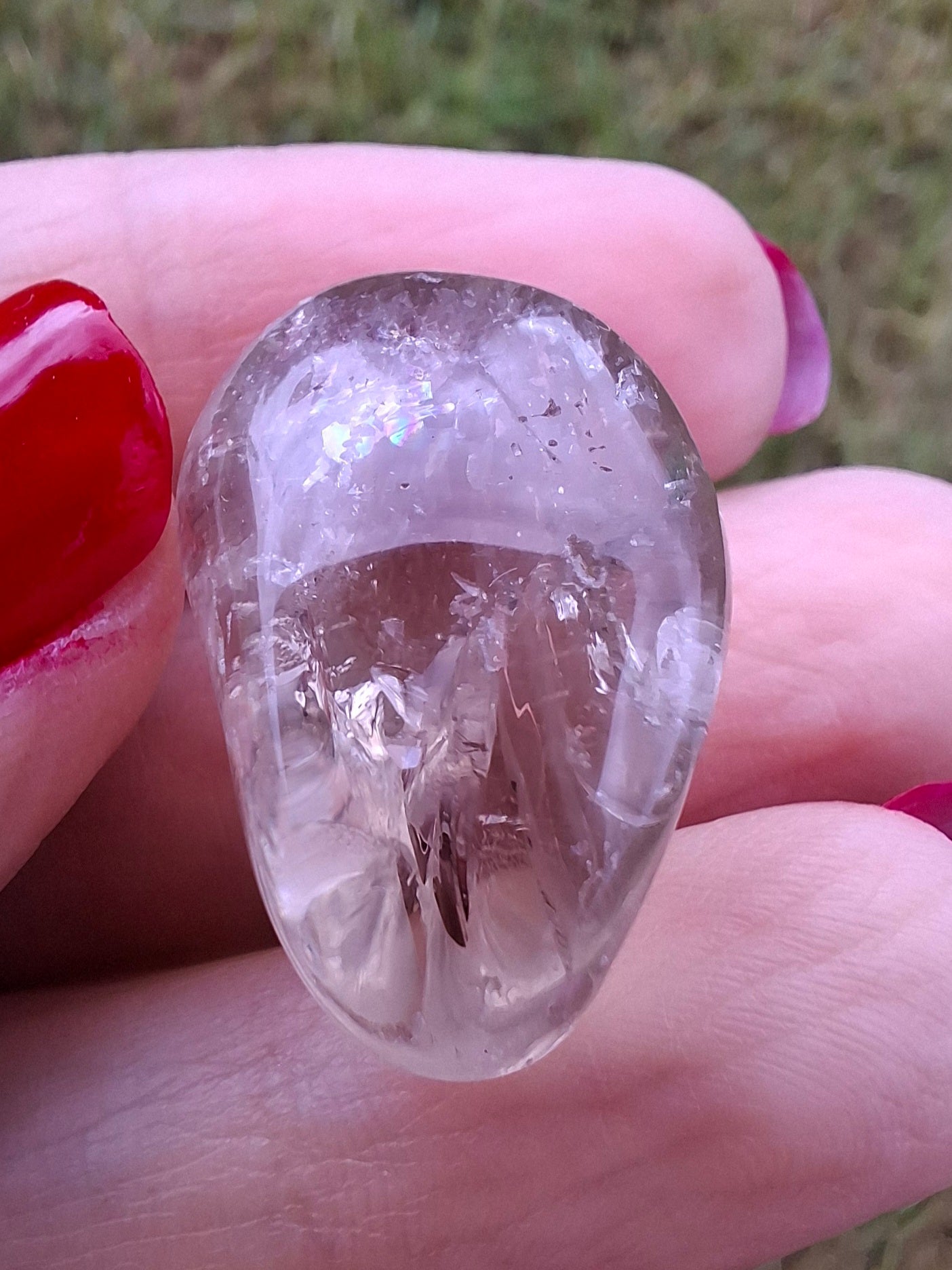Smoky Quartz, Tumble Stone, Crystal (Ref: T102)