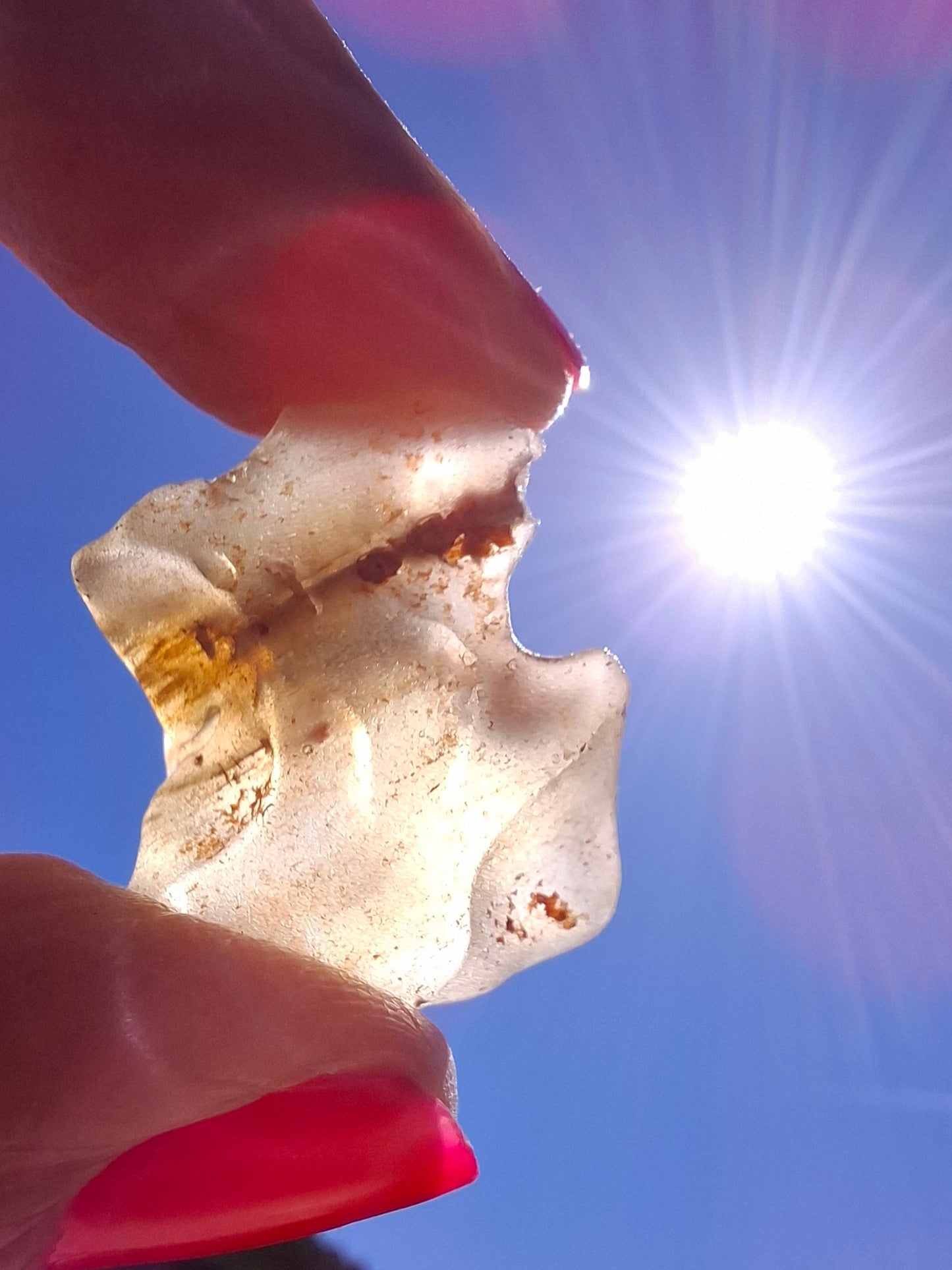 Libyan Desert Glass Piece, 6.97g, Tektite