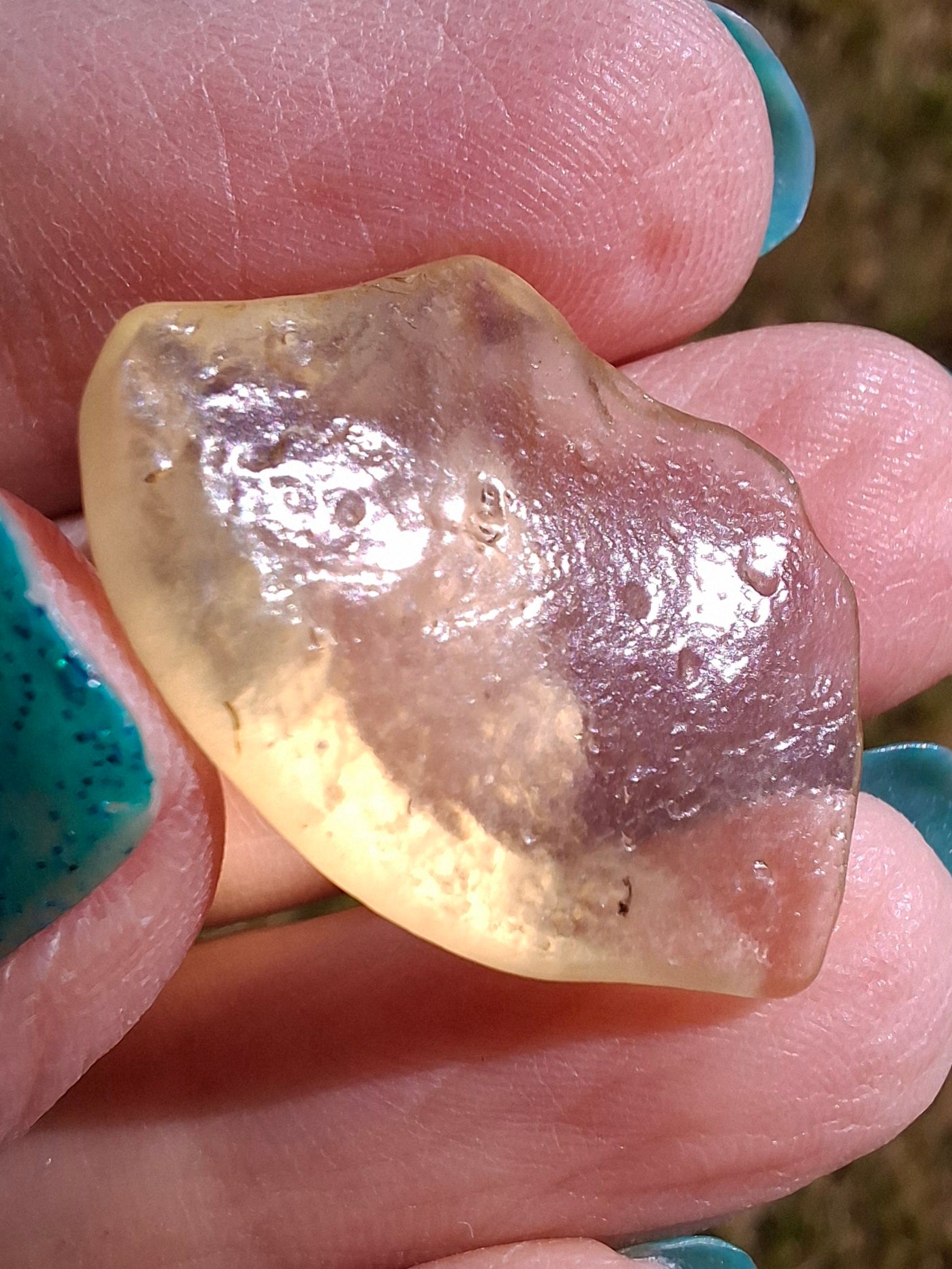 Libyan Desert Glass Piece, 3.77g, Tektite