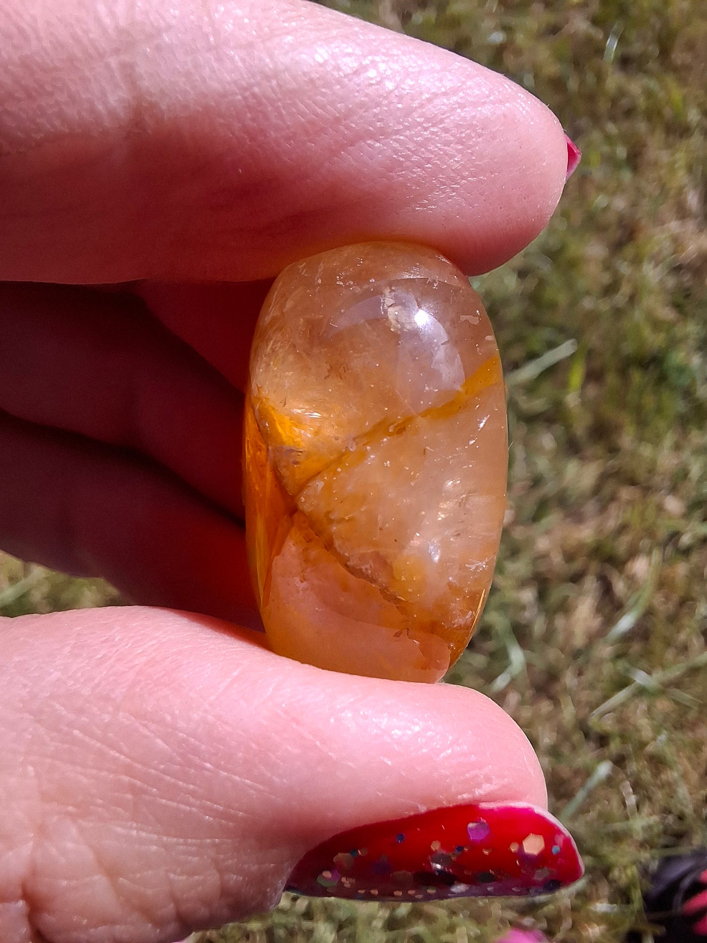 Golden Healer, Tumble Stone, Crystal (Ref: T190)