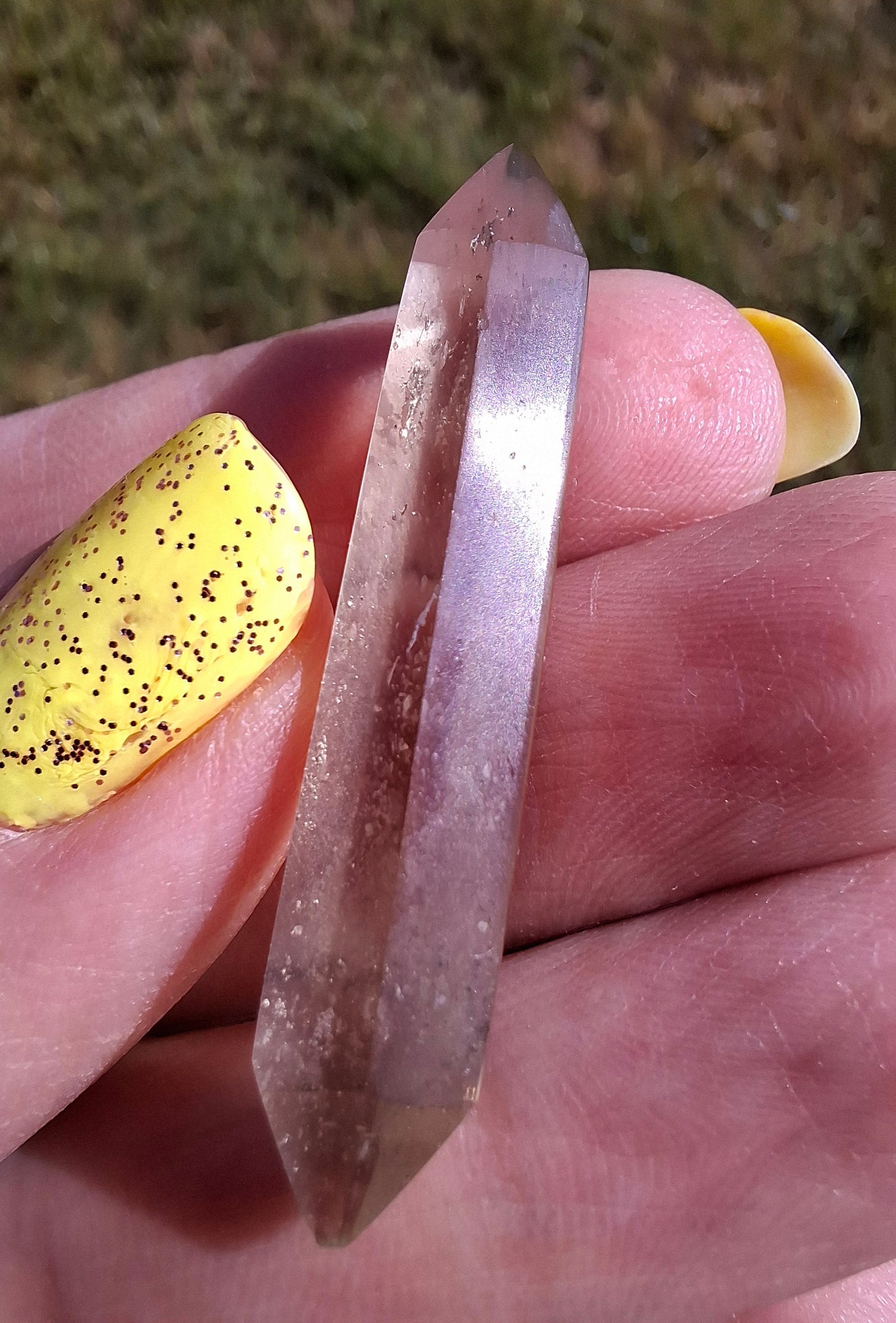 Libyan Desert Glass DT Carving, 3.93g, Tektite (Ref: LDT3)