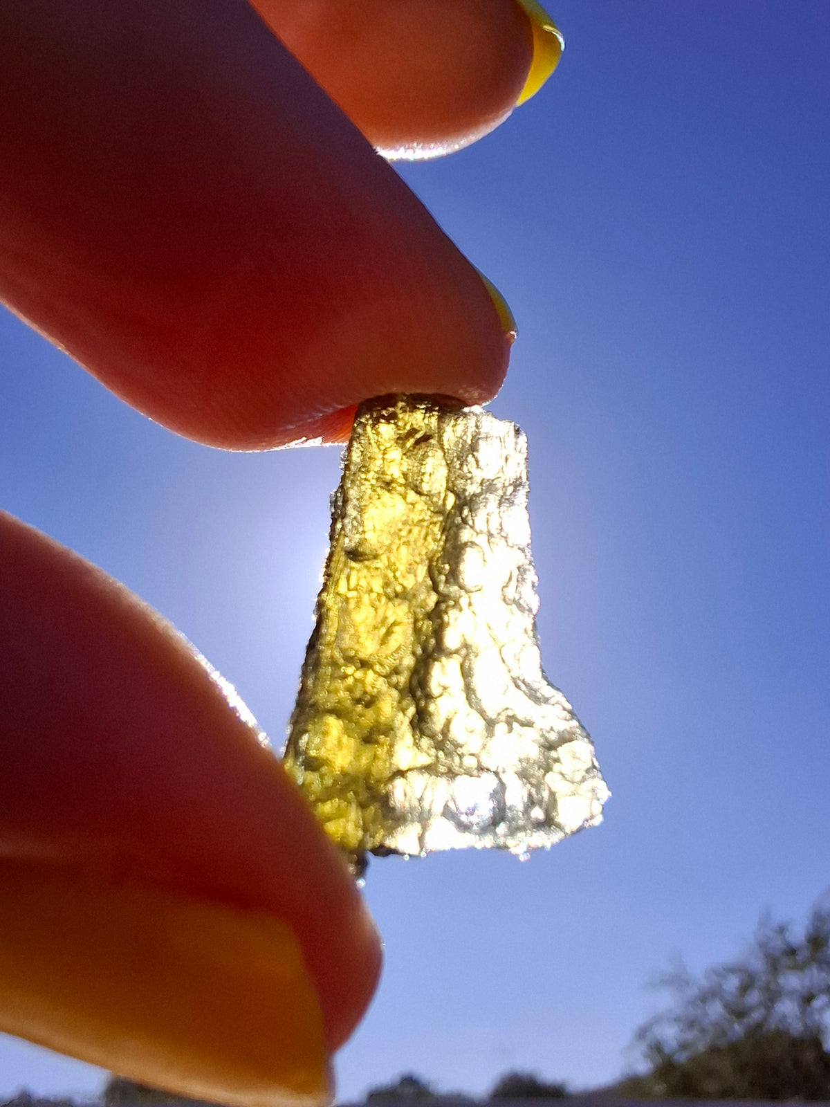 Moldavite Piece, 1.10g, Tektite (Ref: 1515)