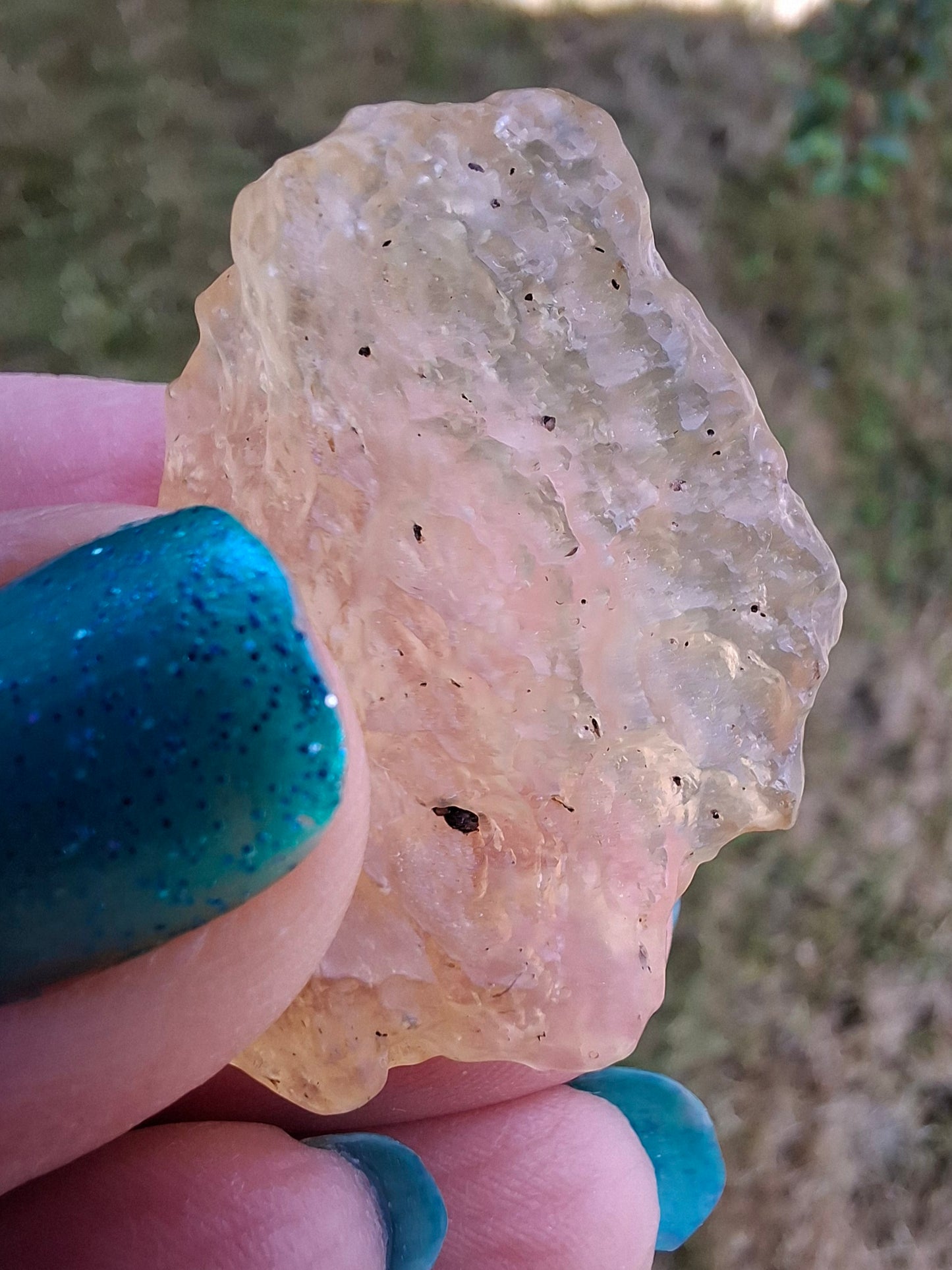 Libyan Desert Glass Piece, 10.00g, Tektite