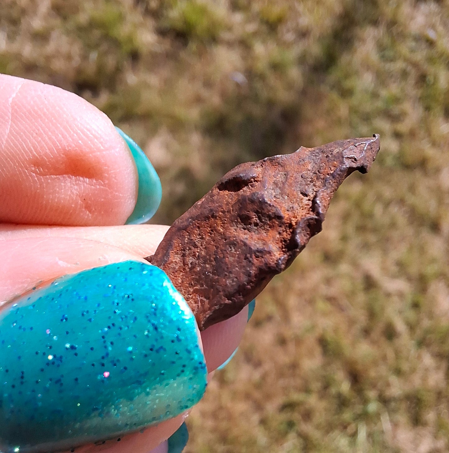 Gebel Kamil Iron Meteorite, 9.78g (Ref: K39)