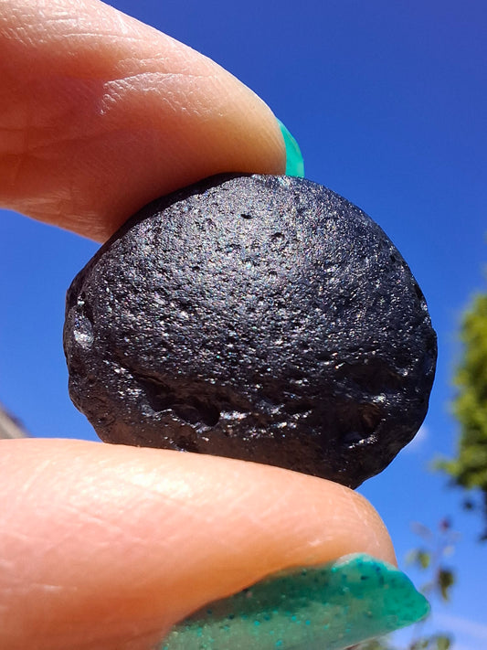 Philippinite (Rizalite), 9.24g, Tektite