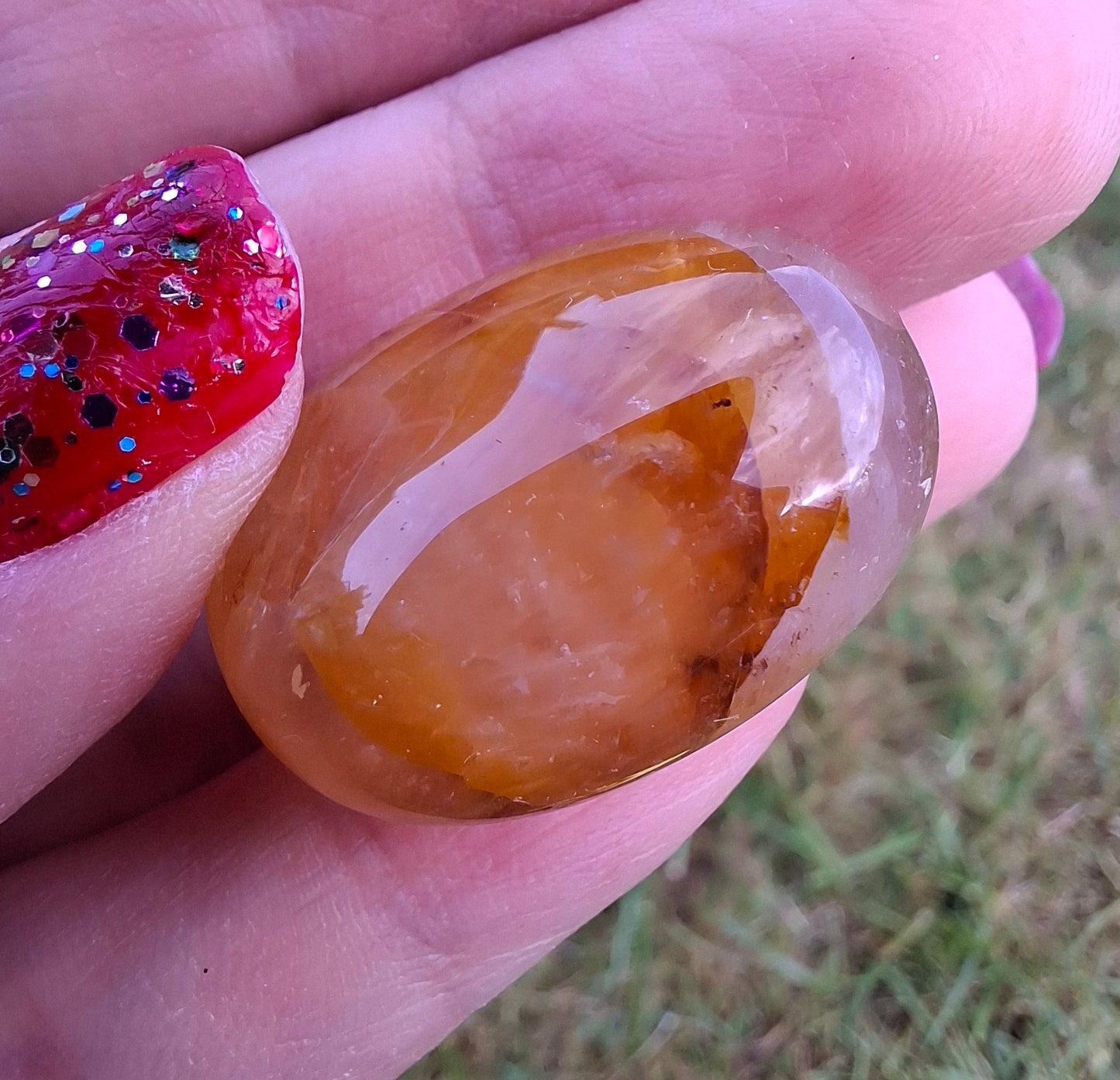 Golden Healer, Tumble Stone, Crystal (Ref: T190)