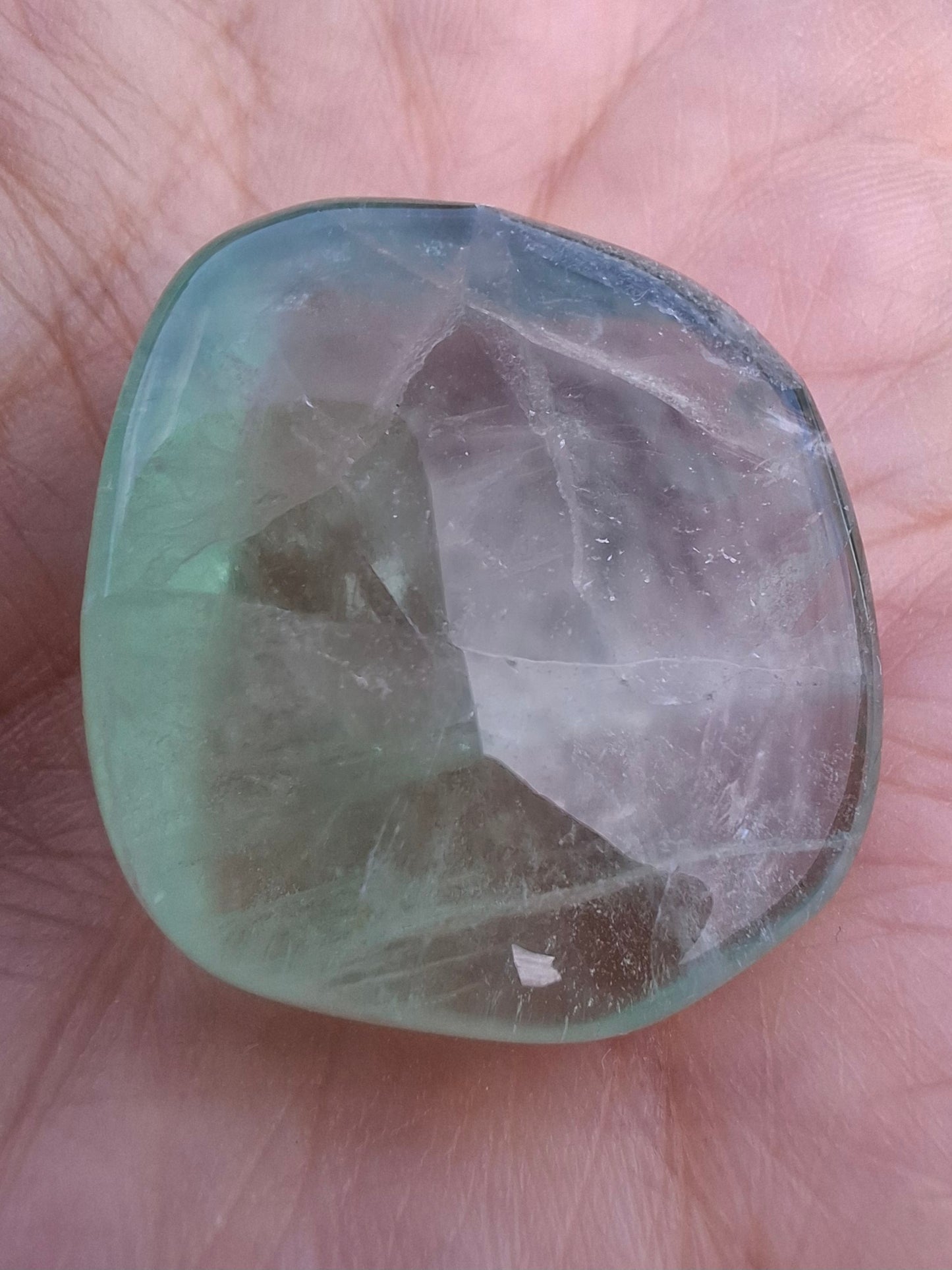 Fluorite, Tumble Stone, Crystal (Ref: T48)