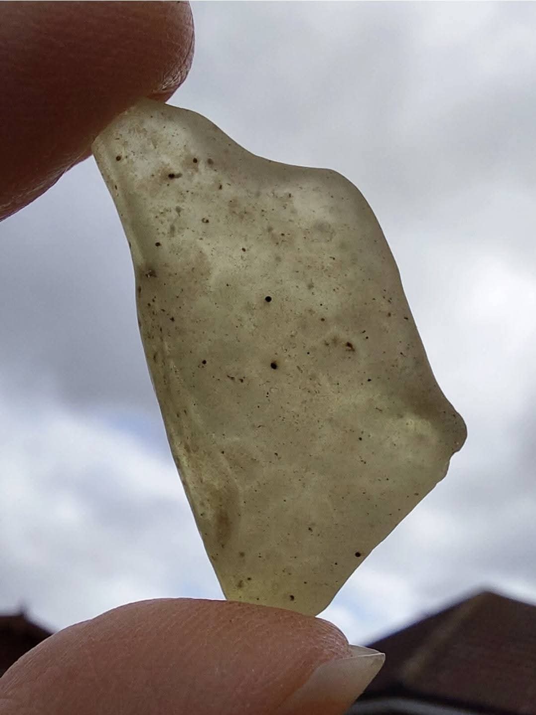Libyan Desert Glass Piece, 6.49g, Tektite (Ref: LE277)