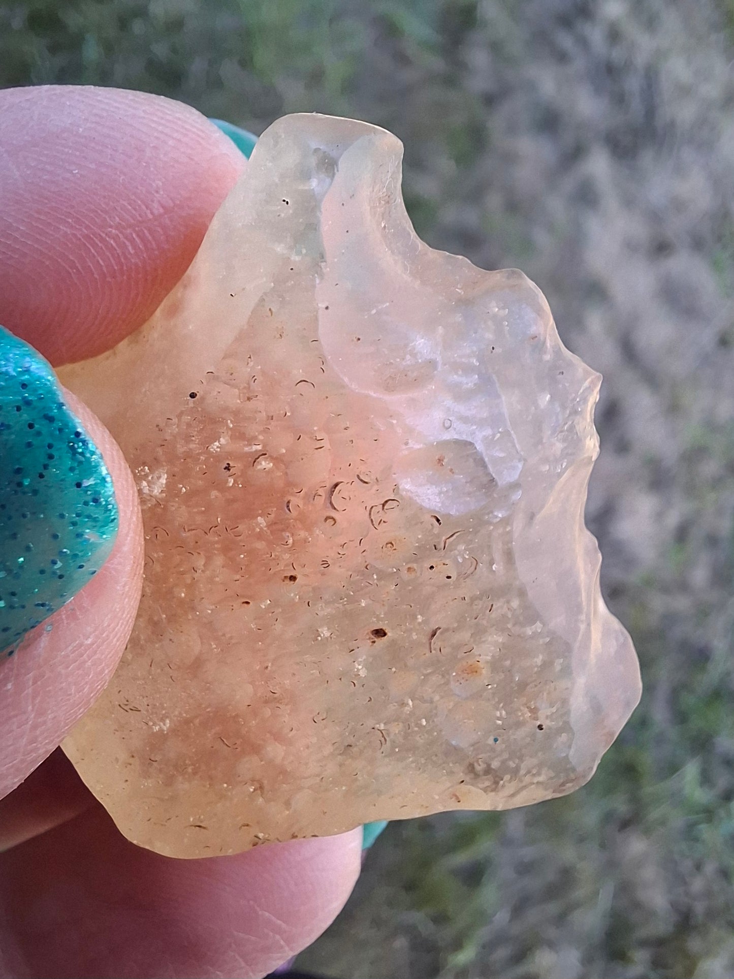 Libyan Desert Glass Piece, 15.20g, Tektite (Ref: LE276)