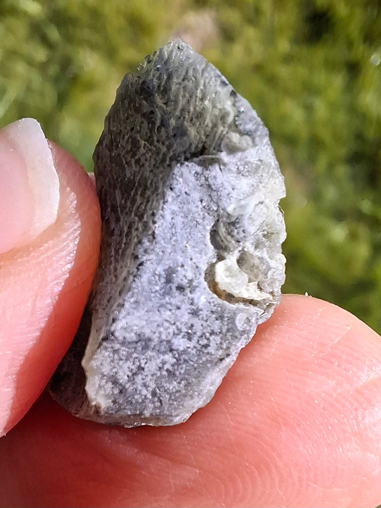 Moldavite Piece, SNOWFLAKE, FROSTED, BARTOCHOV, 4.30g, Tektite (Ref: 1363)