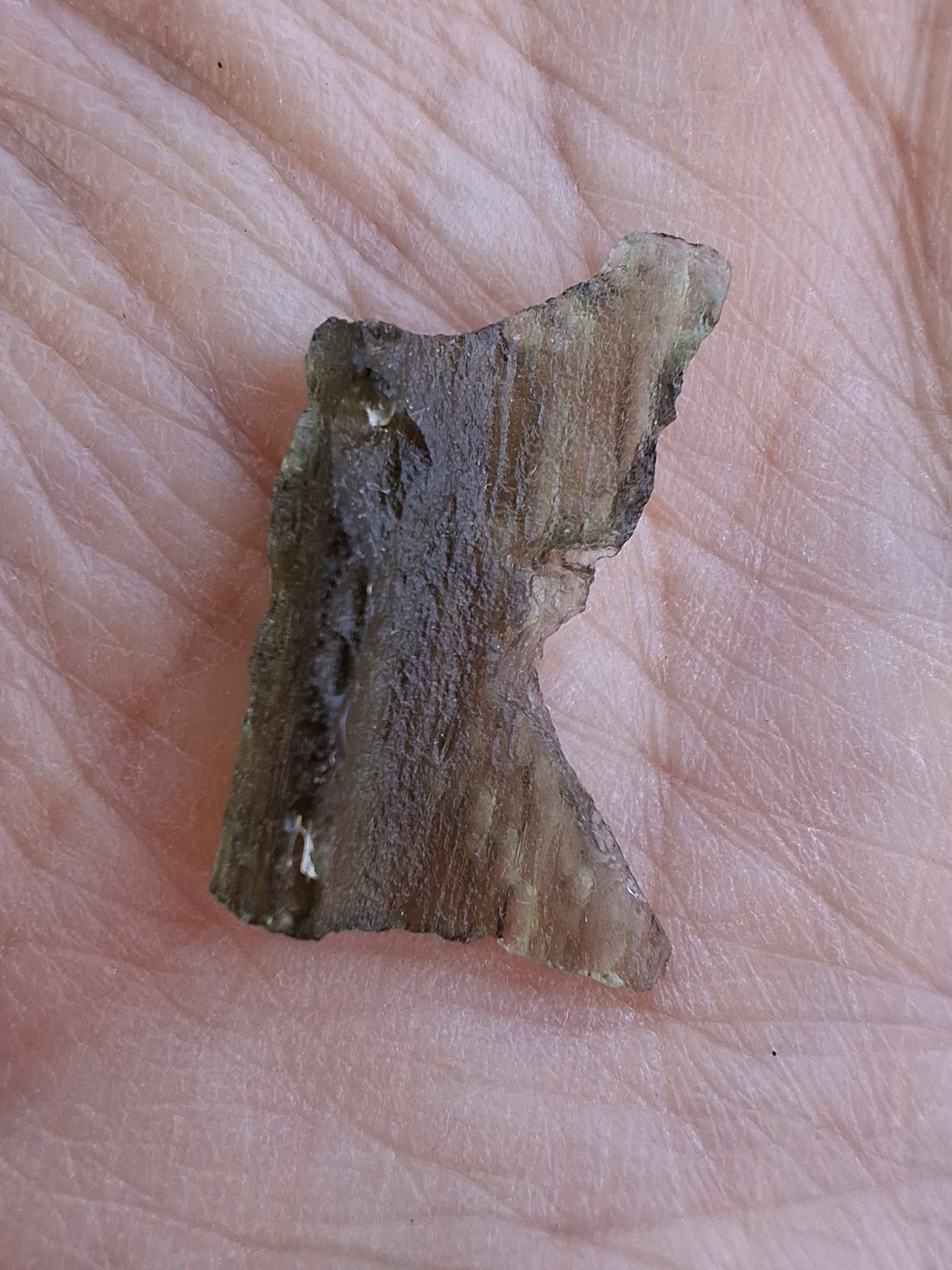 Moldavite Piece, 1.07g, Tektite (Ref: 1394)