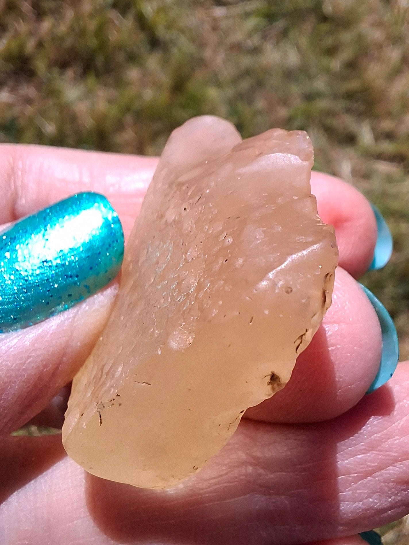 Libyan Desert Glass Piece, 15.20g, Tektite (Ref: LE276)