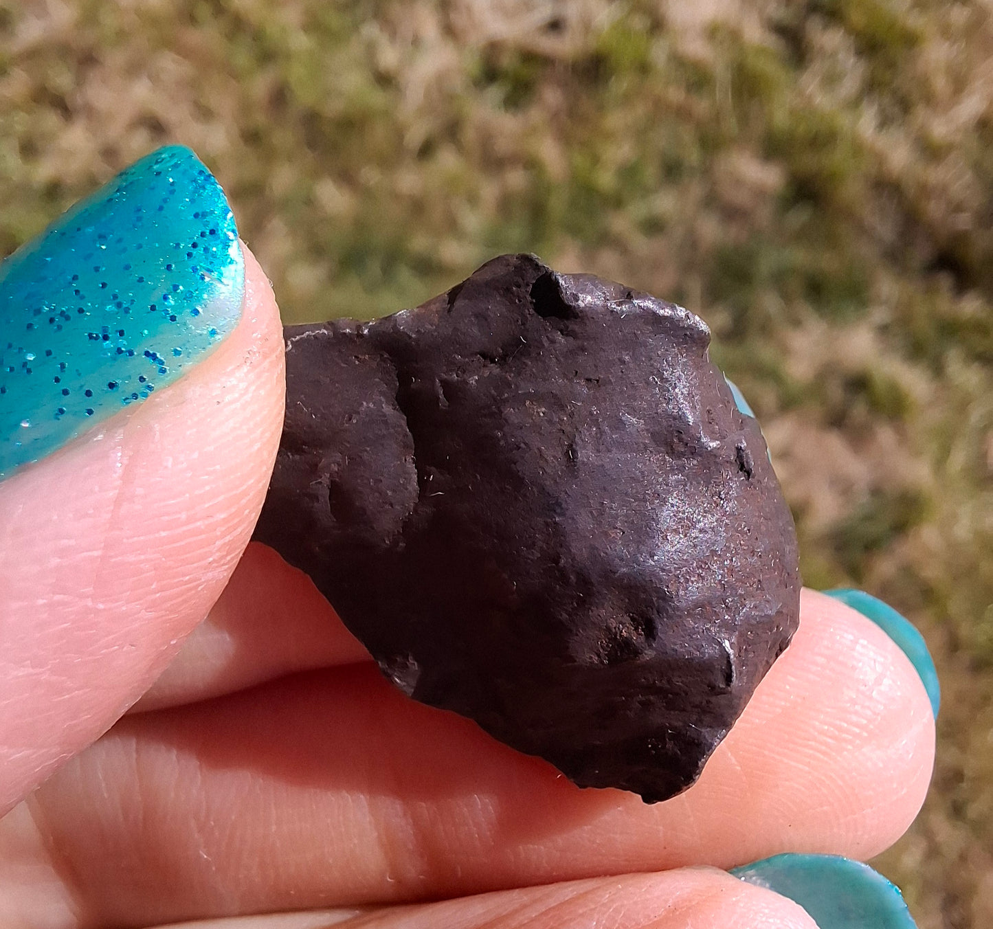 Gebel Kamil Iron Meteorite, 14.49g (Ref: K46)