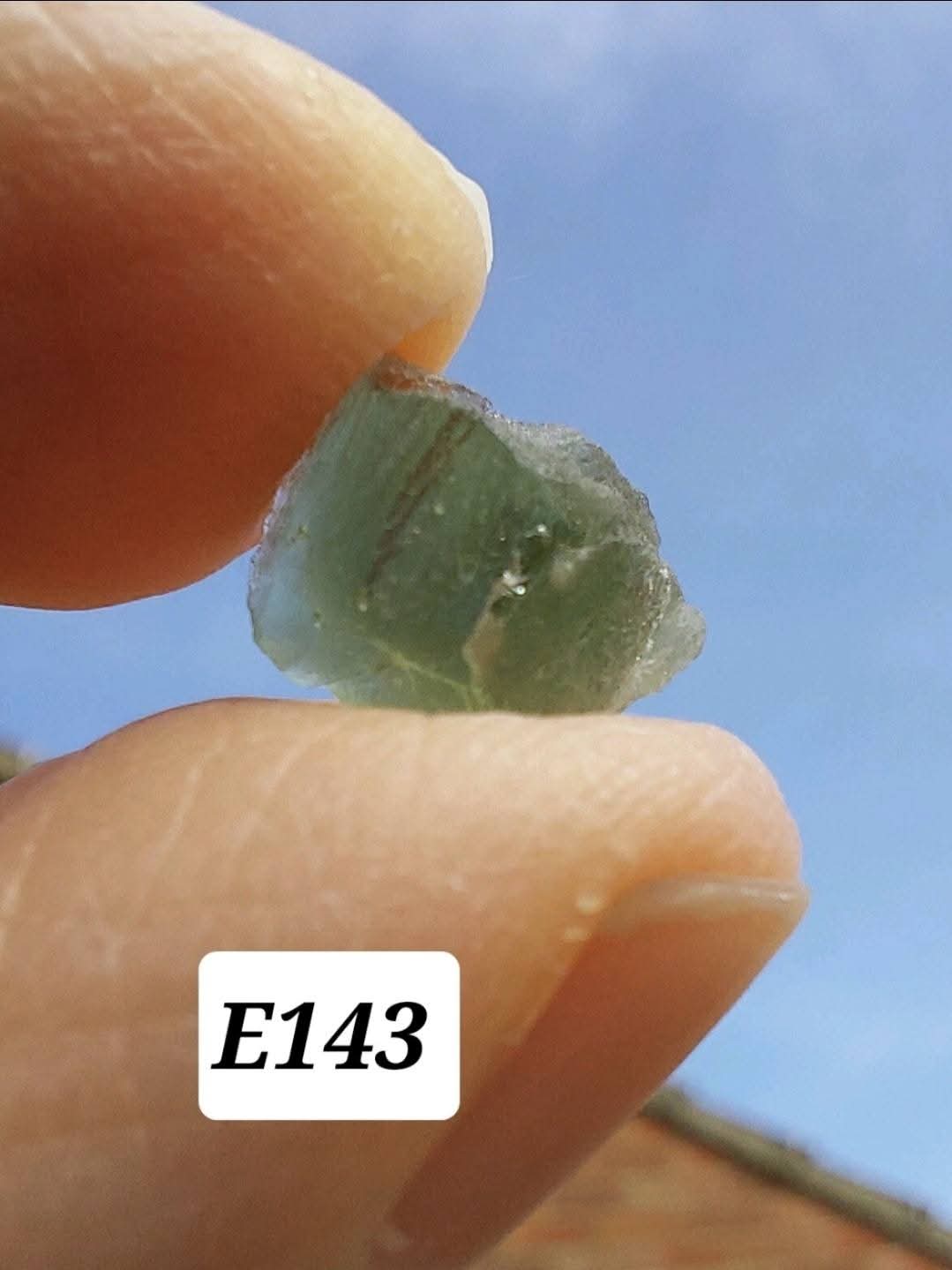 Moldavite Piece, 0.58g, Tektite (Ref: E143)