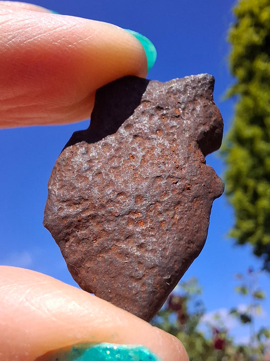 Gebel Kamil Iron Meteorite, 17.54g (Ref: K49)