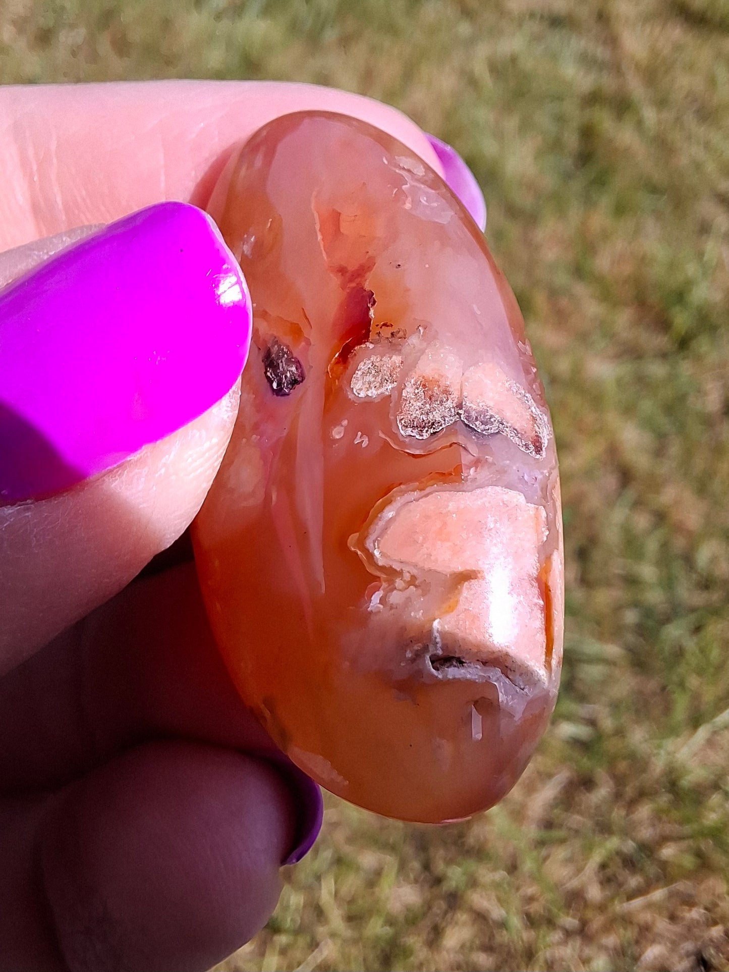 Carnelian, Tumble Stone, Crystal (Ref: T64)