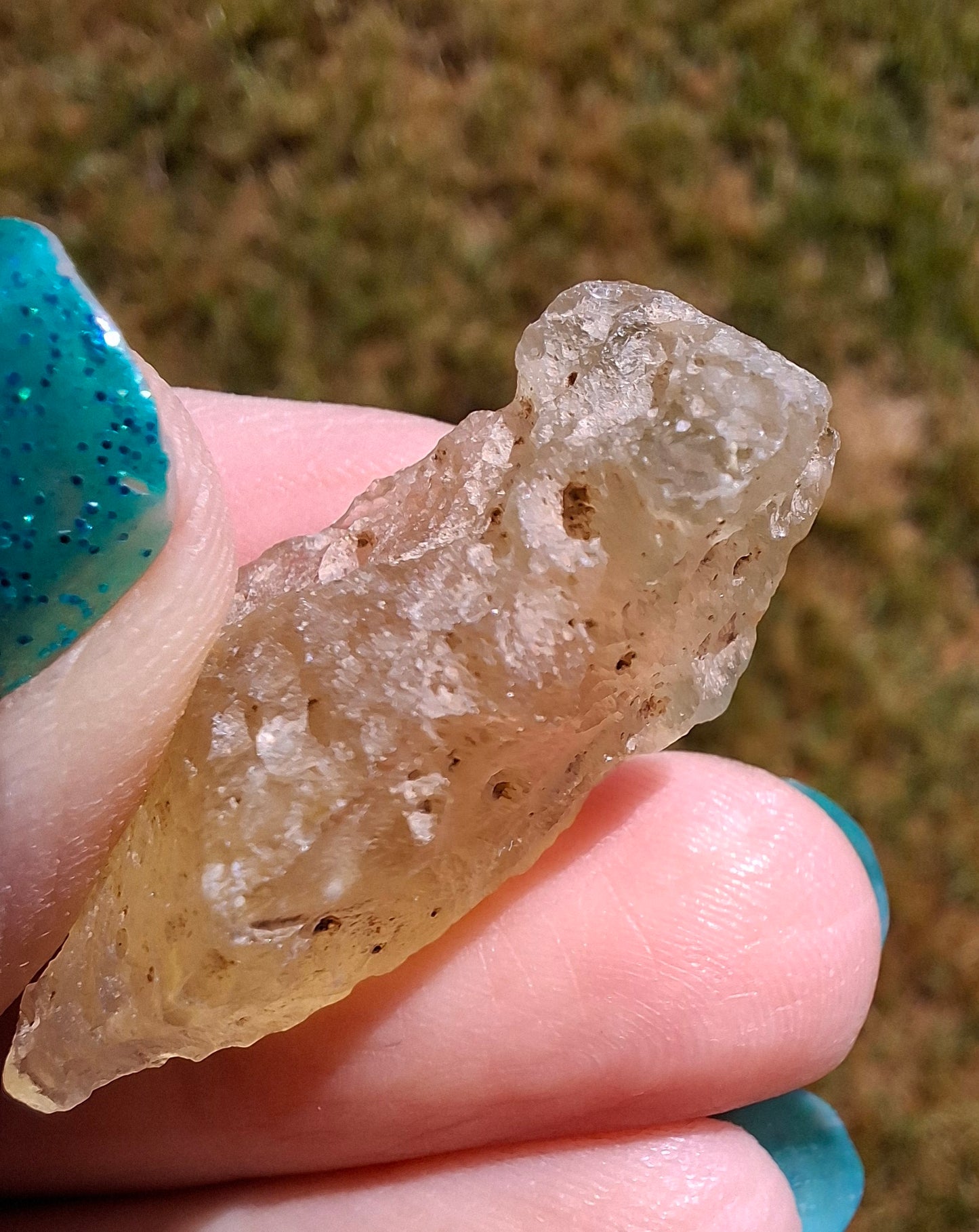 Libyan Desert Glass Piece 6.33g, Tektite