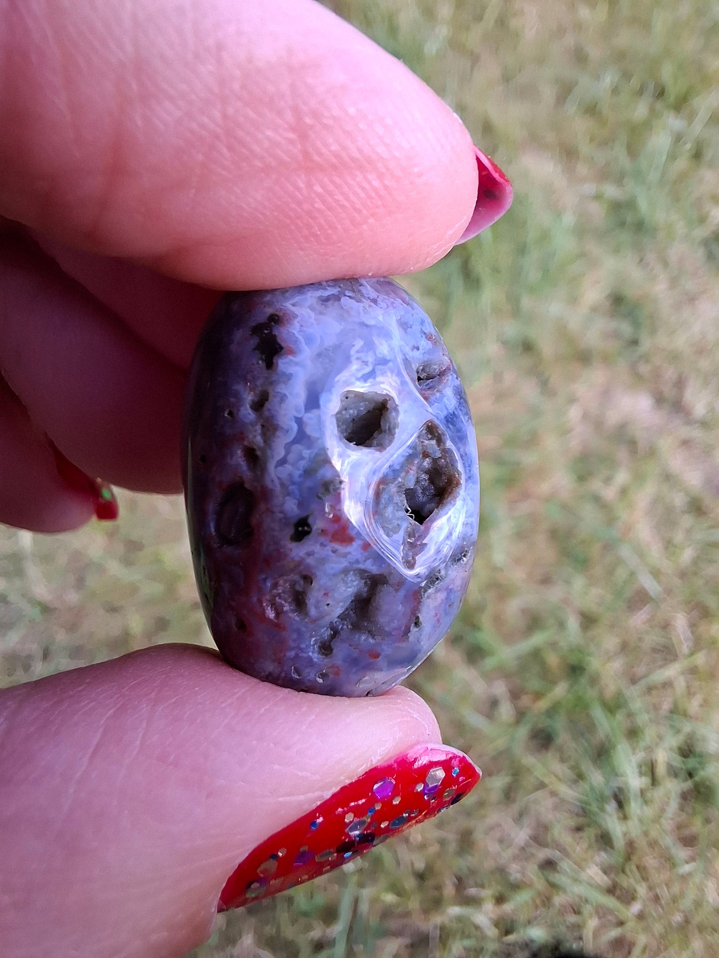 Ocean Jasper, Tumble Stone, Crystal (Ref: T201)
