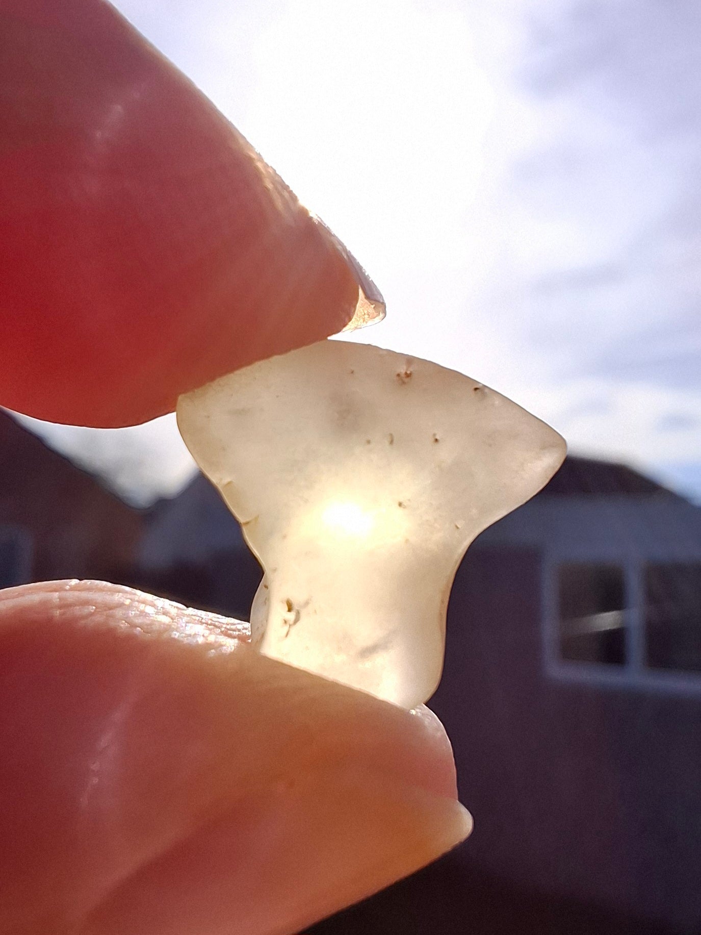 Libyan Desert Glass small Piece, 1.53g, Tektite (Ref: L1346)