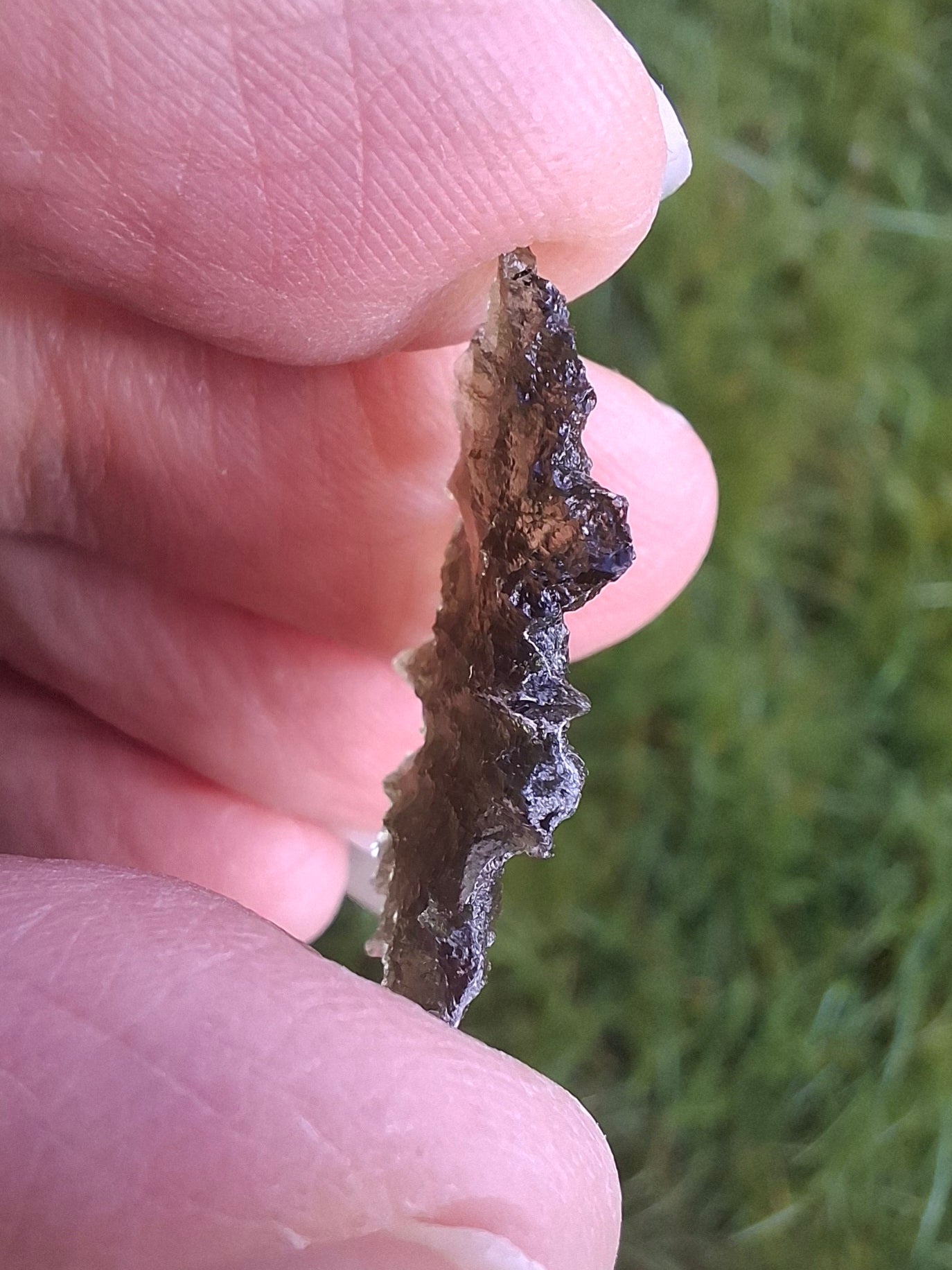 Moldavite Piece, JEZKOVNA BESEDNICE, 1.18g, Tektite (Ref: 1271)