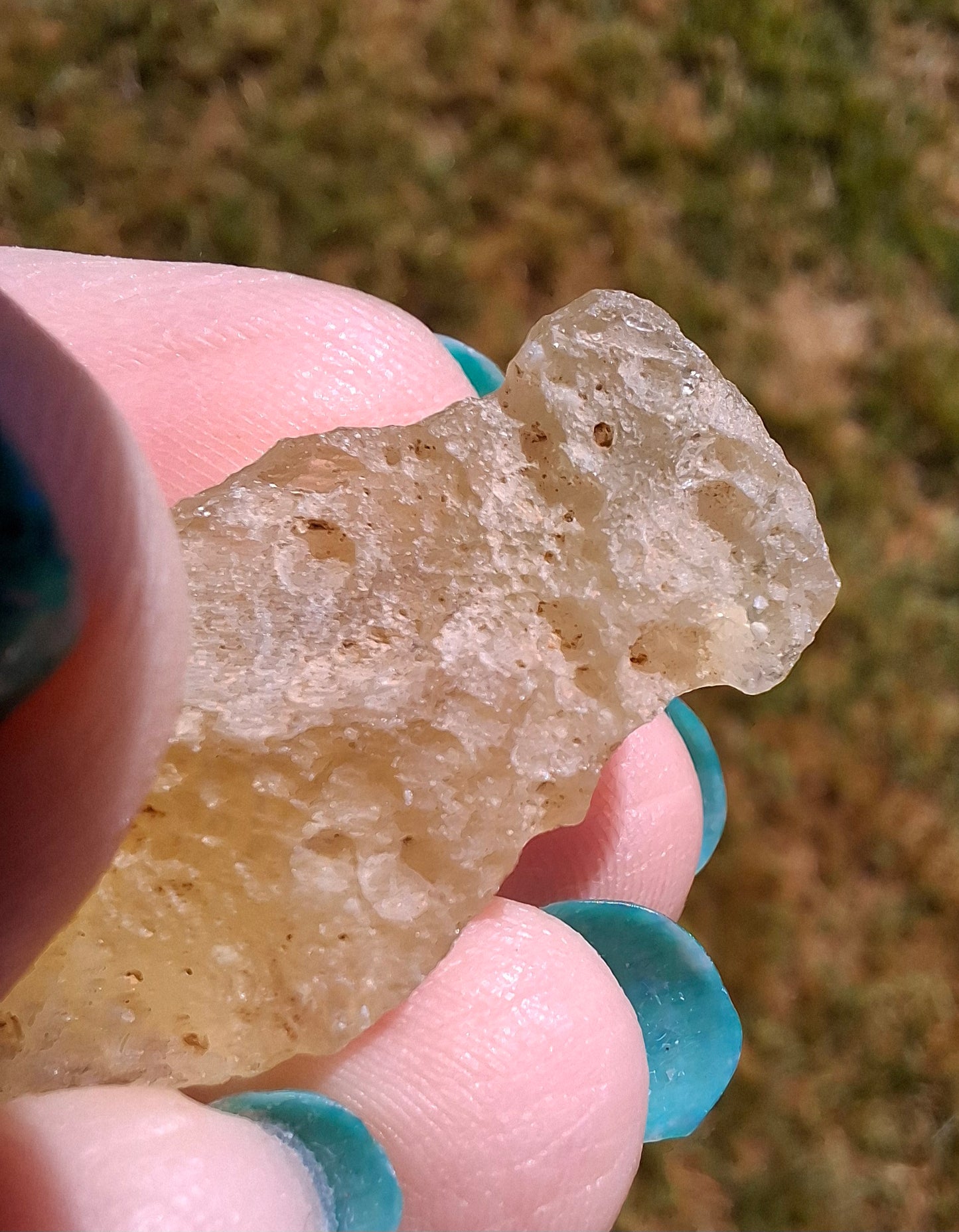 Libyan Desert Glass Piece 6.33g, Tektite