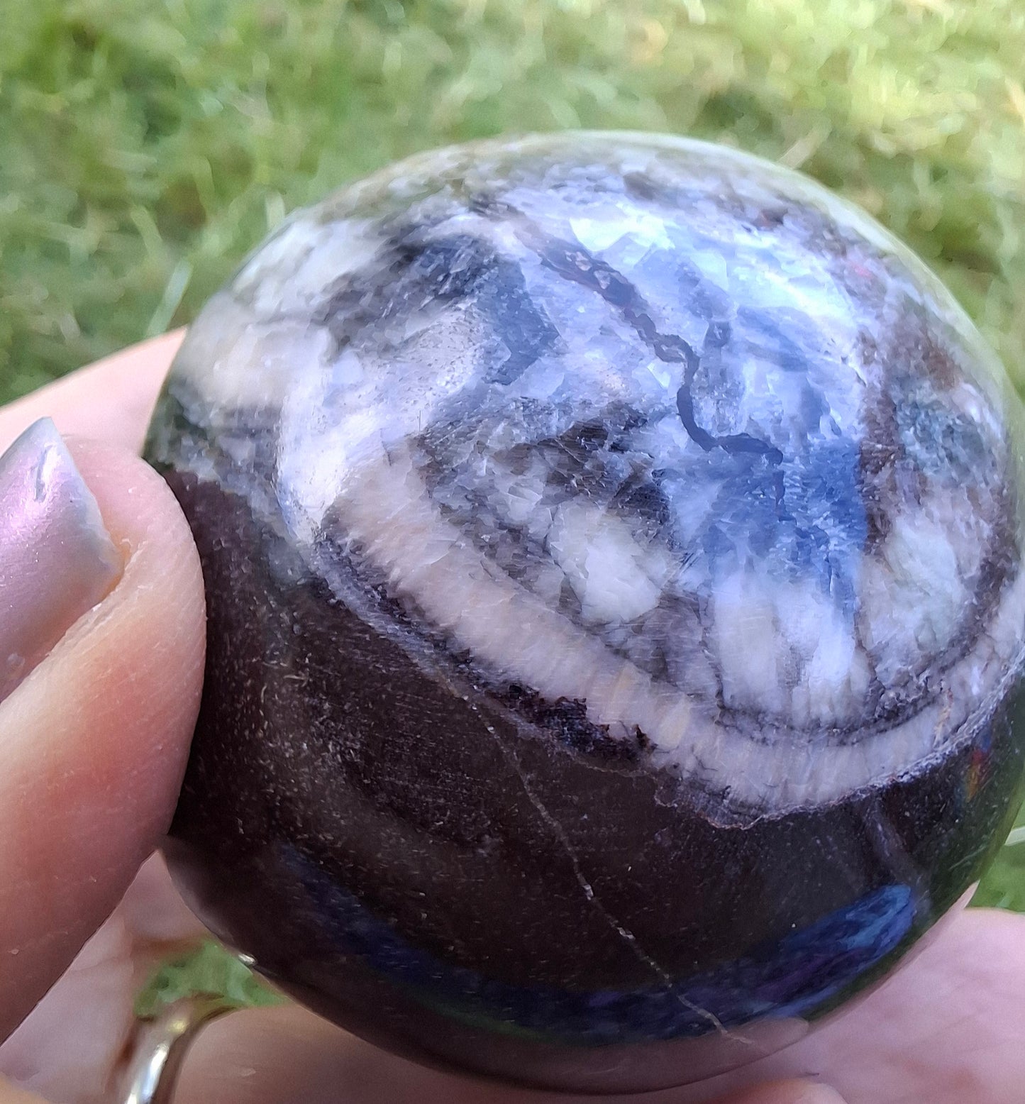Orthoceras Sphere, Fossil (Ref: OS4)