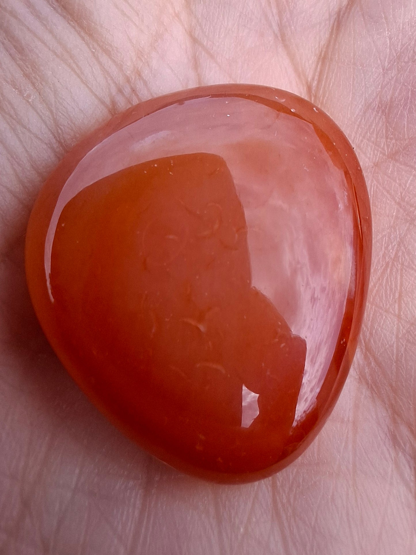 Carnelian, Tumble Stone, Crystal (Ref: T62)
