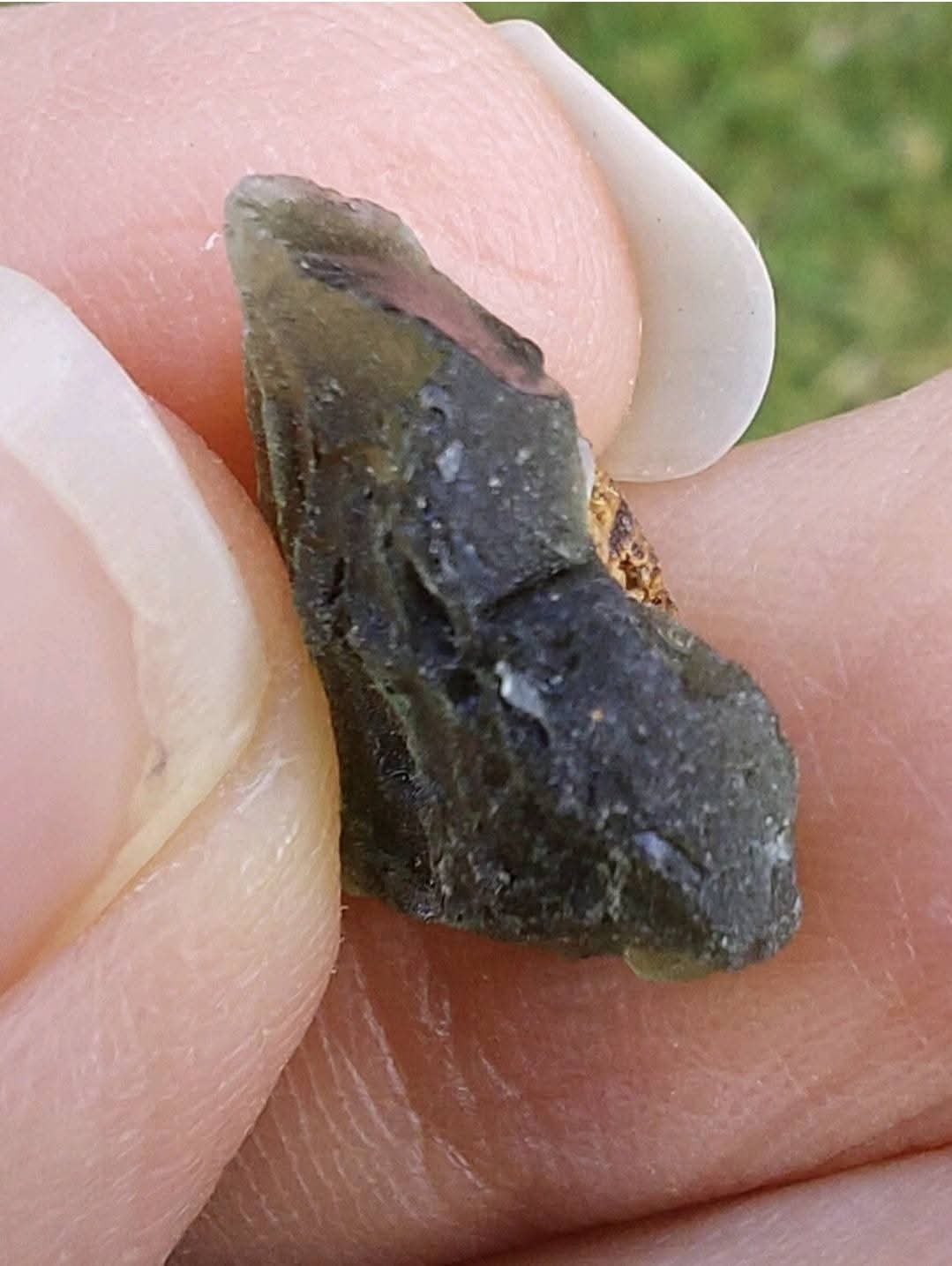 Moldavite Piece, 1.40g, Tektite (Ref: E219)